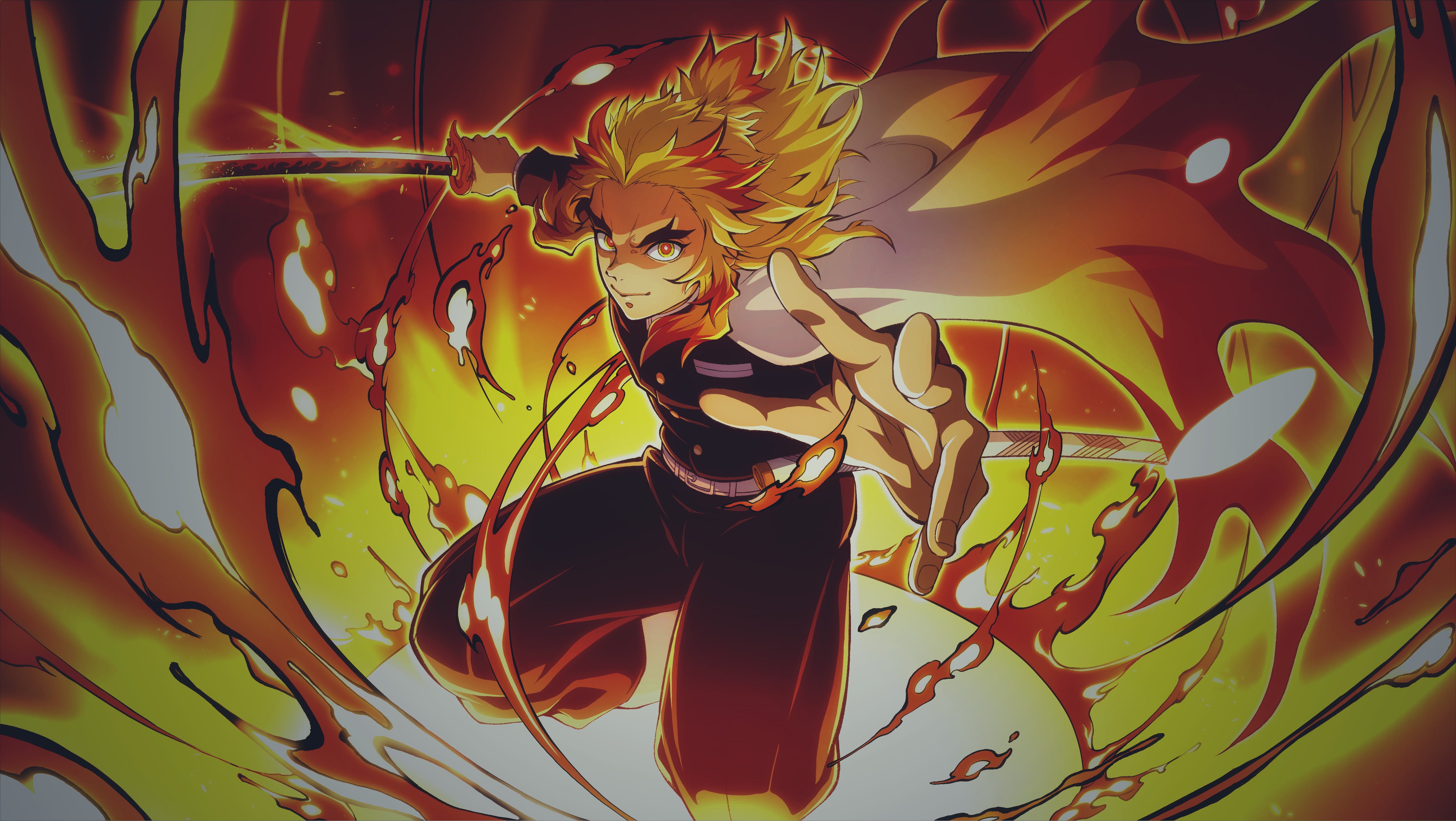 Rengoku Kyoujurou Anime Wallpapers