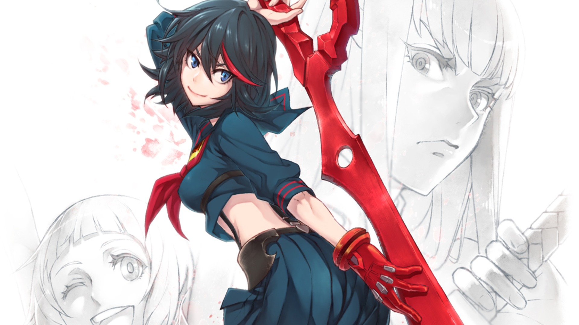 Ryuko Matoi In Kill La Kill Wallpapers