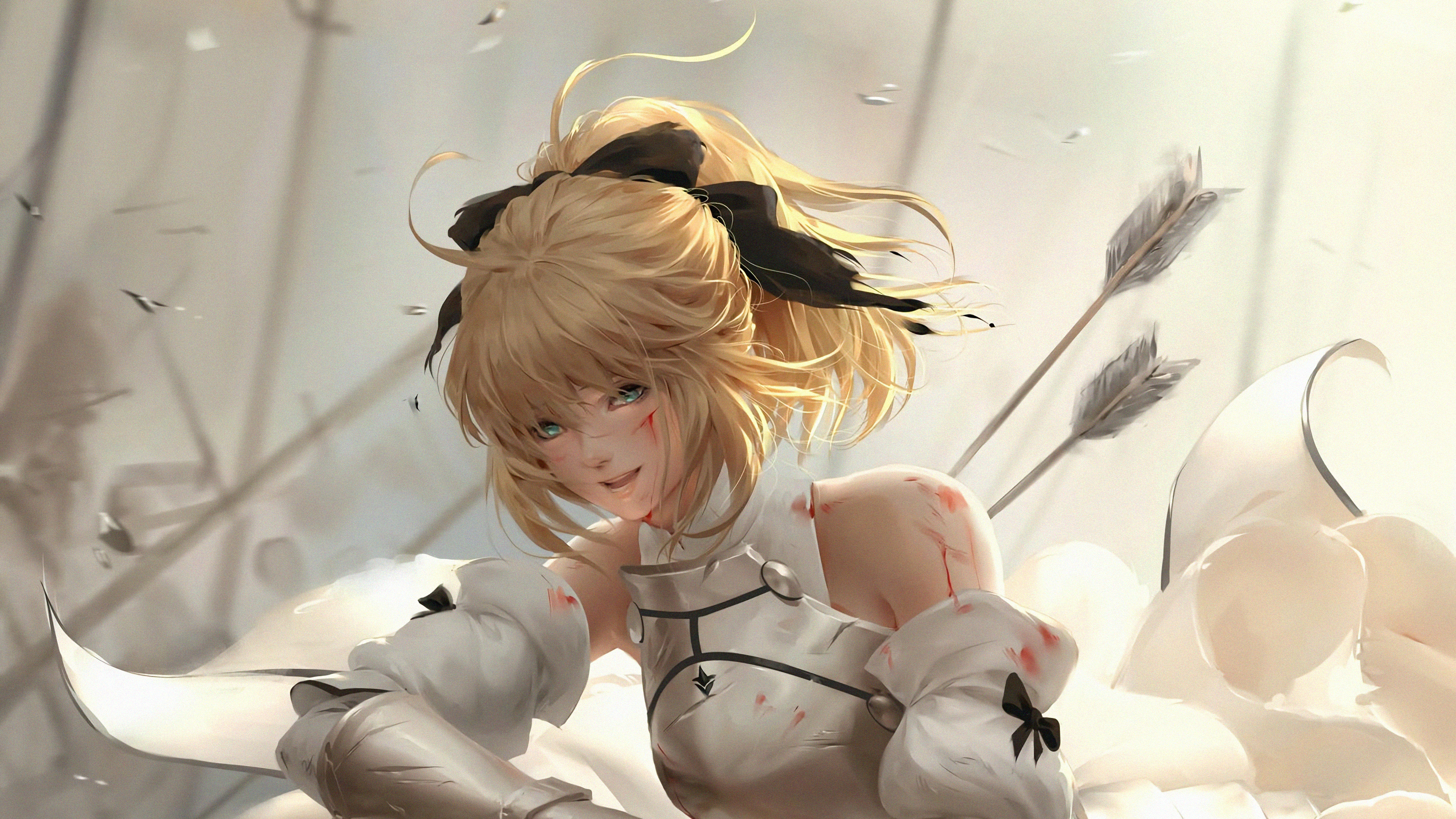 Saber Lily 4K Wallpapers