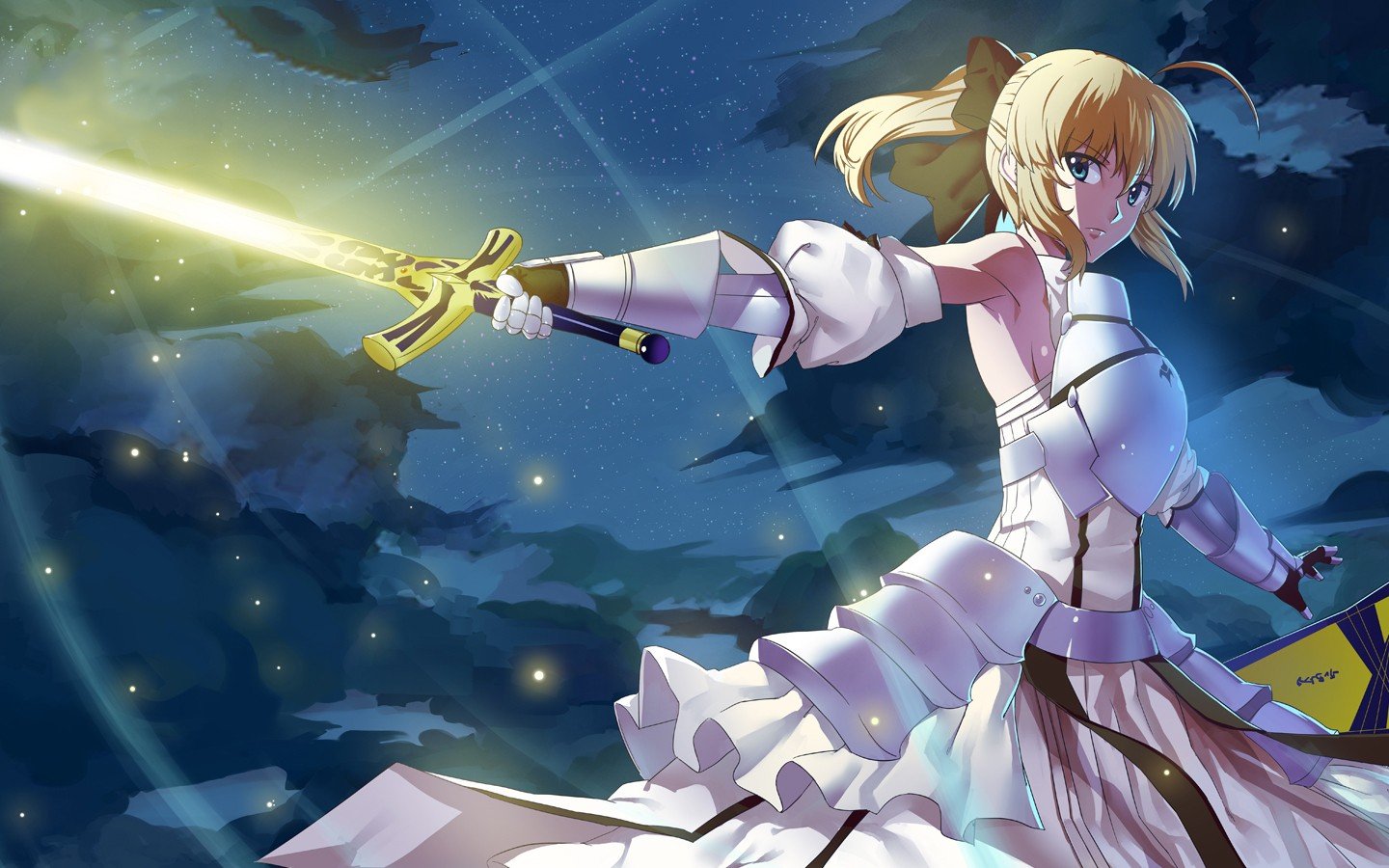 Saber Lily 4K Wallpapers