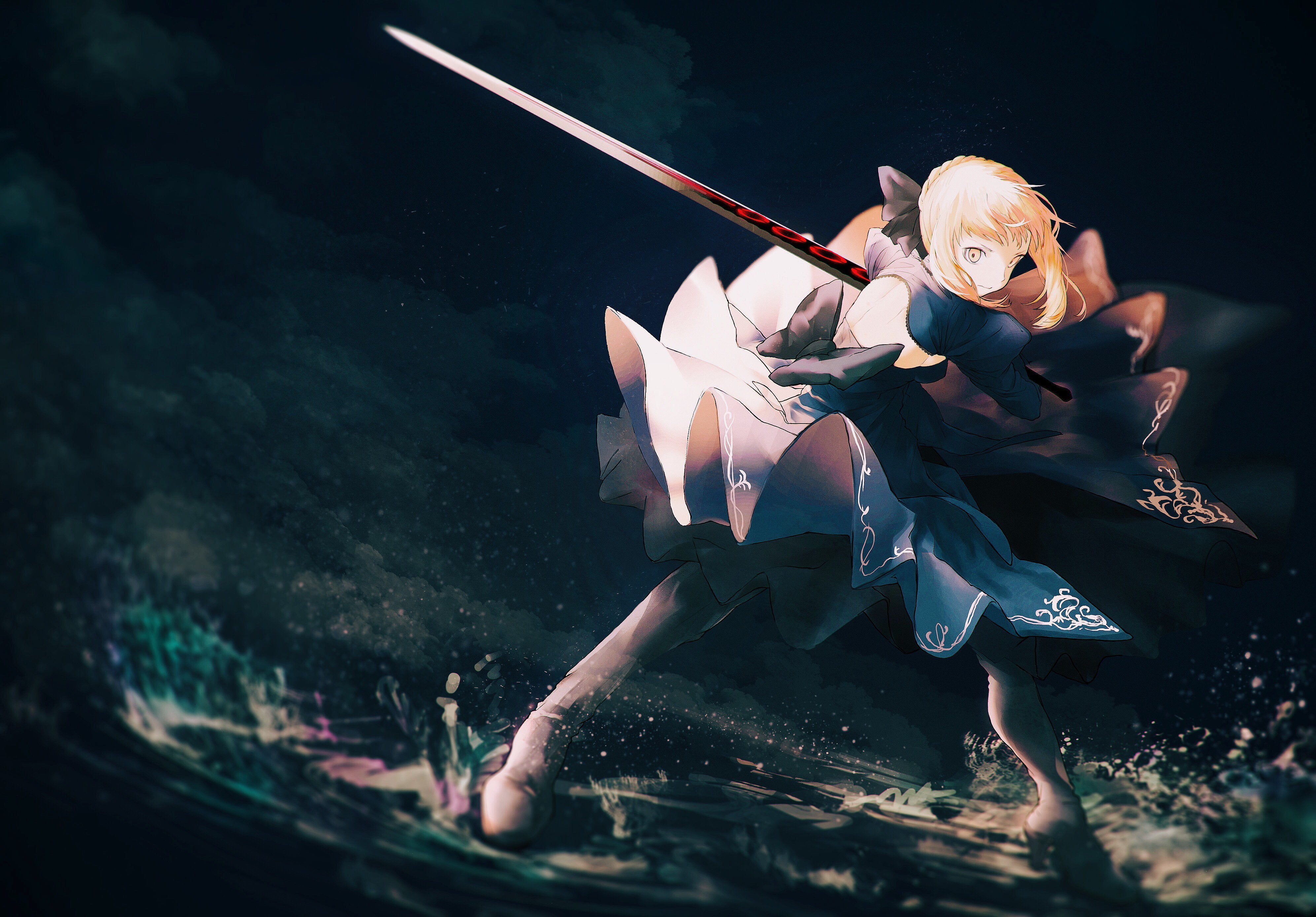 Saber Lily 4K Wallpapers