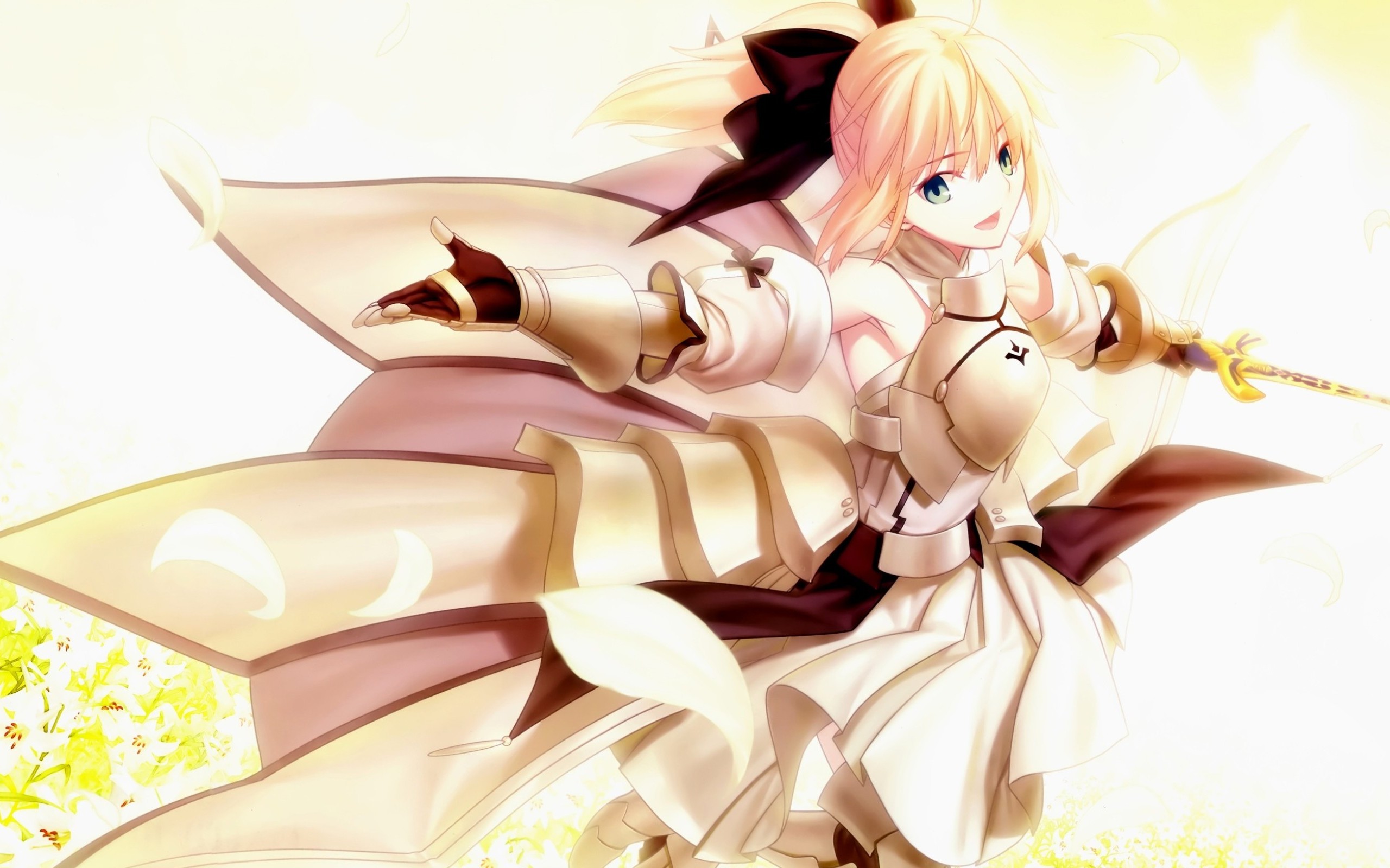 Saber Lily 4K Wallpapers