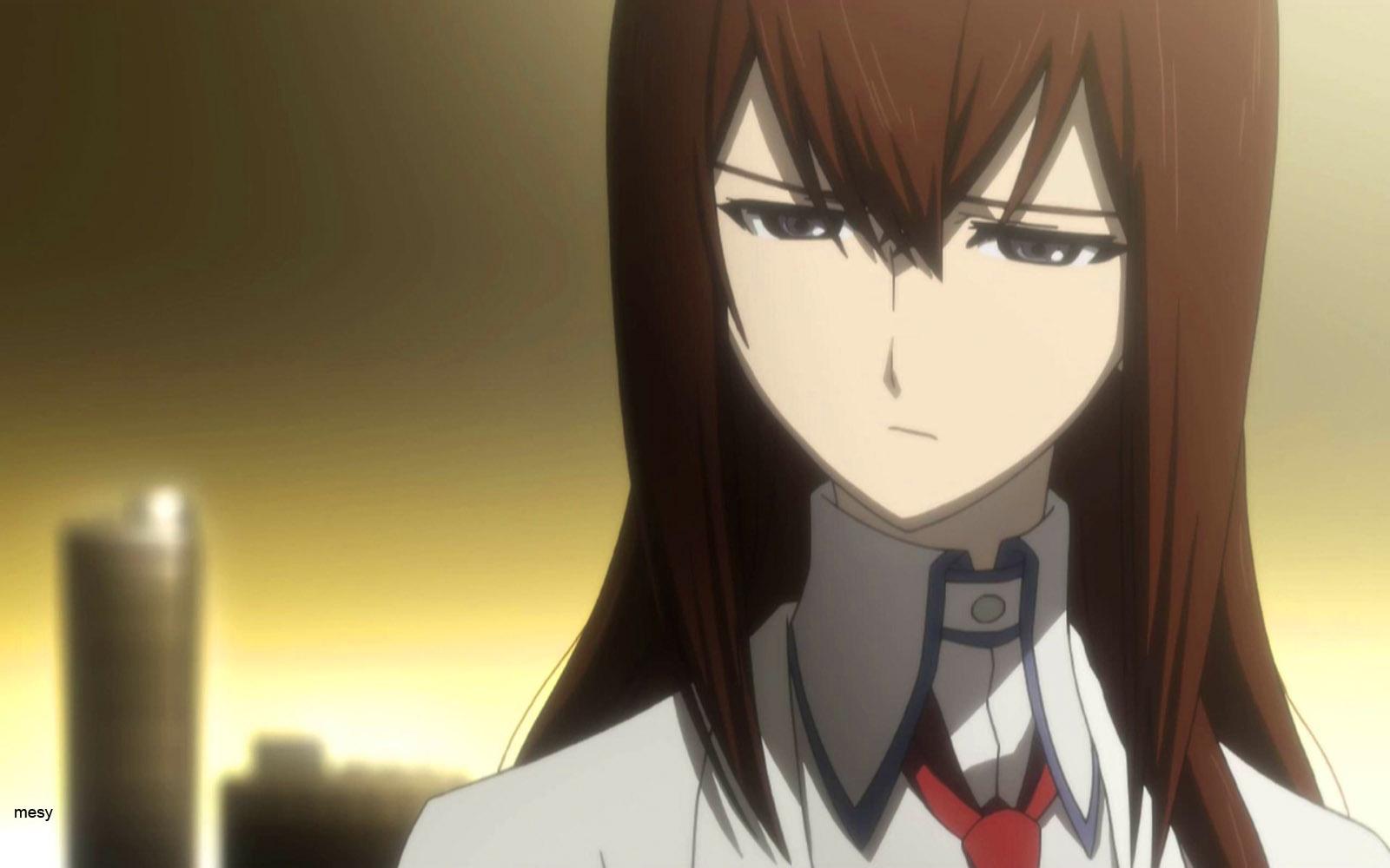 Sad Makise Kurisu Wallpapers