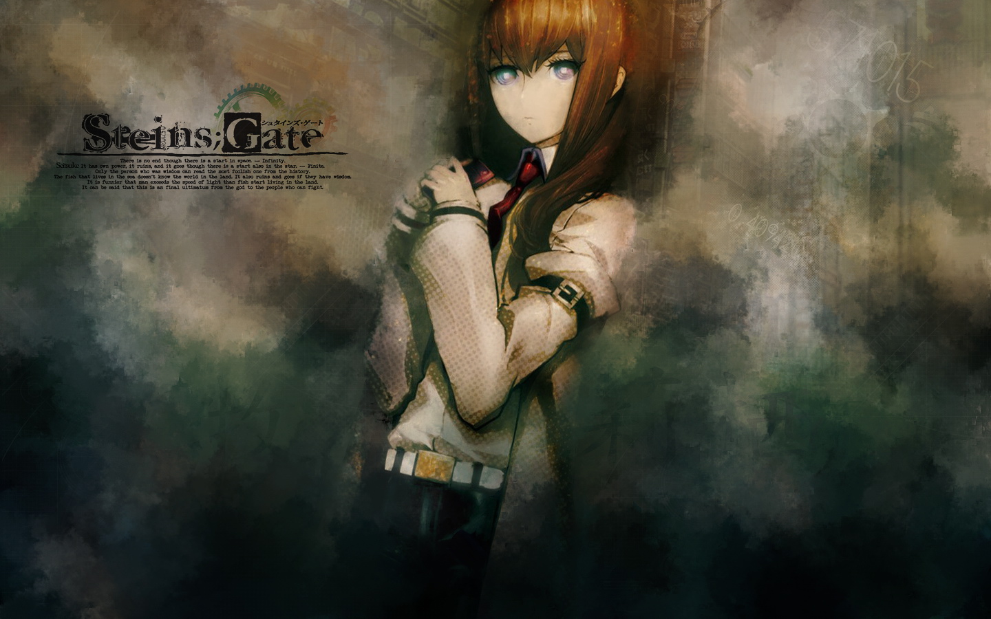 Sad Makise Kurisu Wallpapers