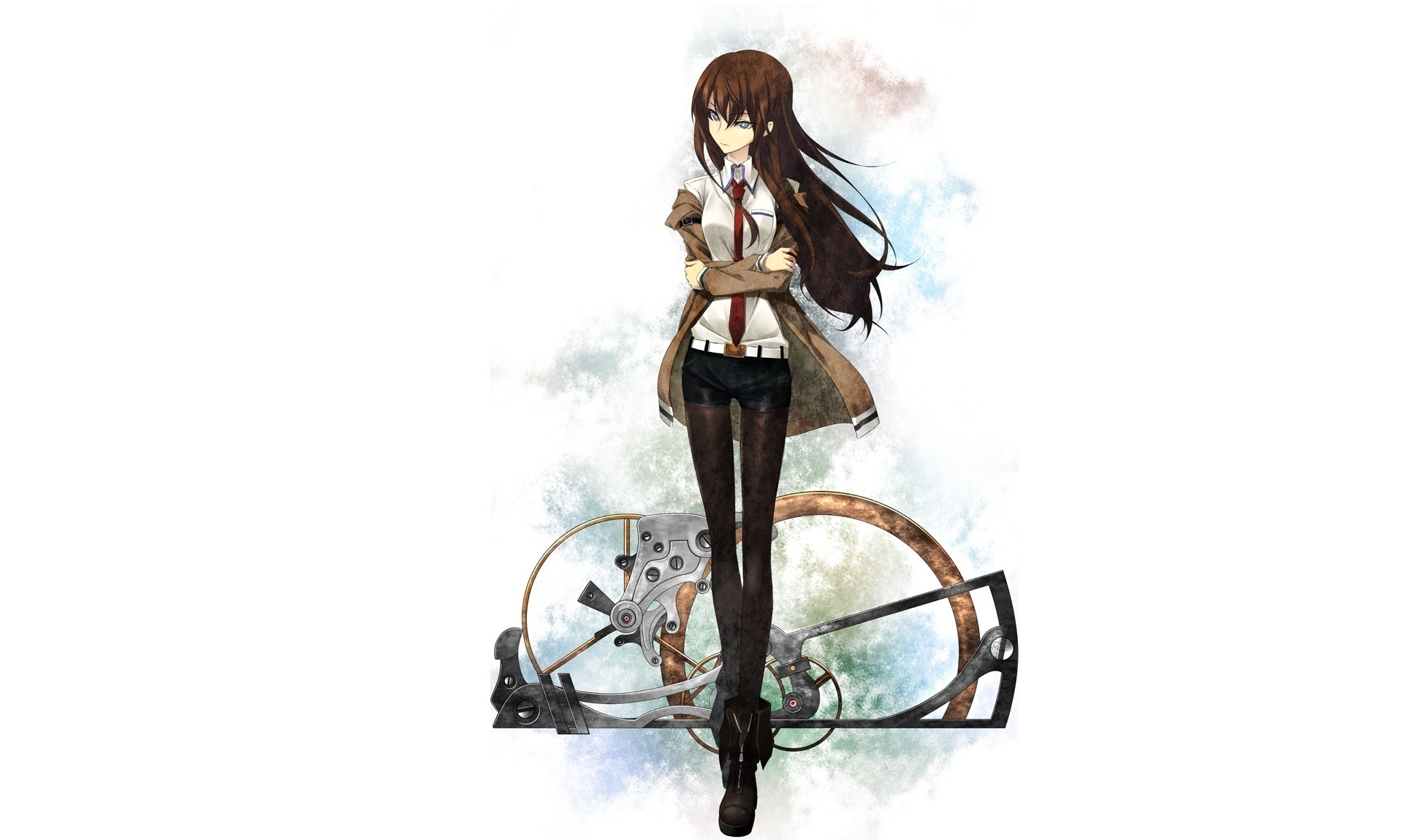 Sad Makise Kurisu Wallpapers