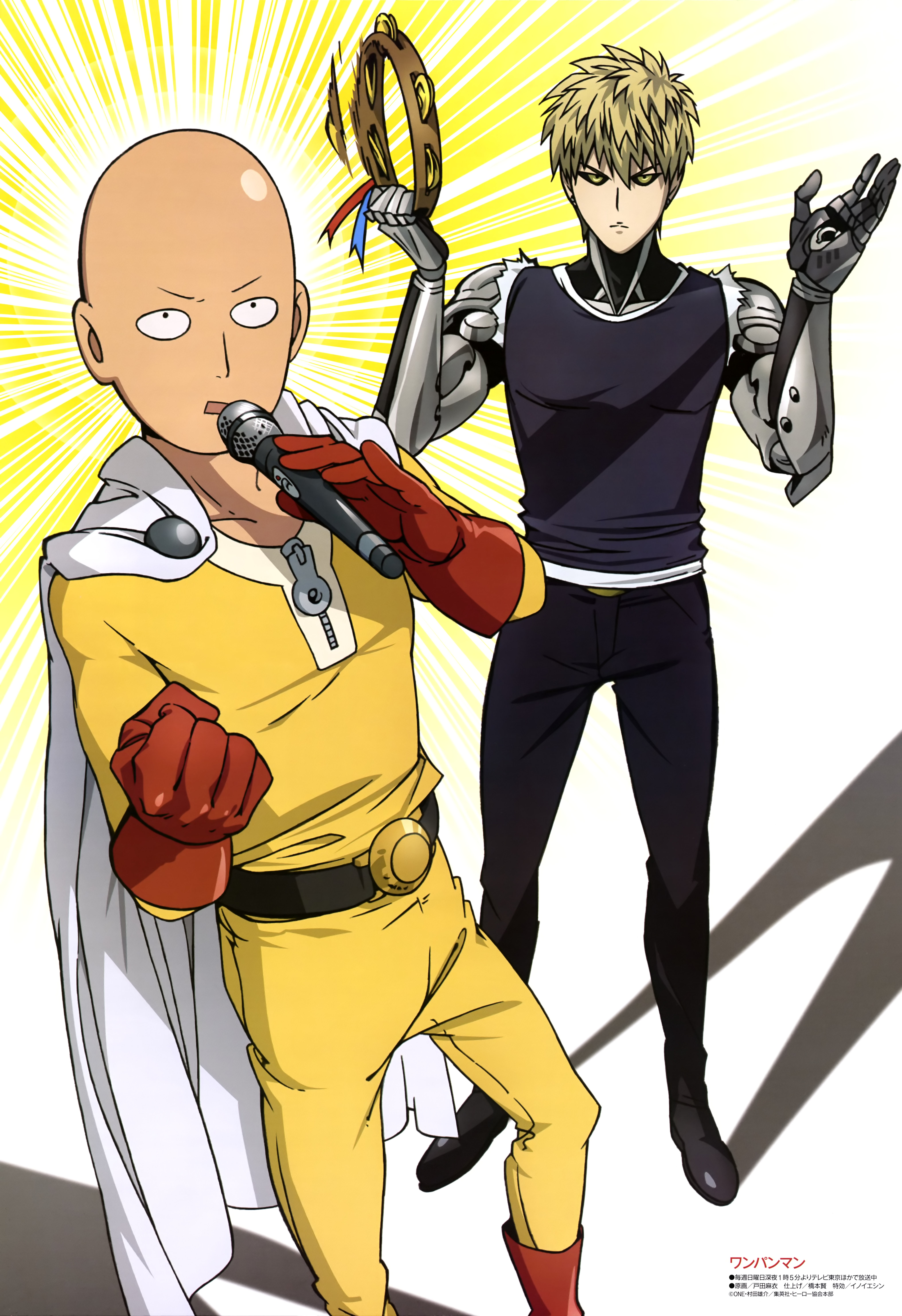 Saitama Vs Genos Wallpapers