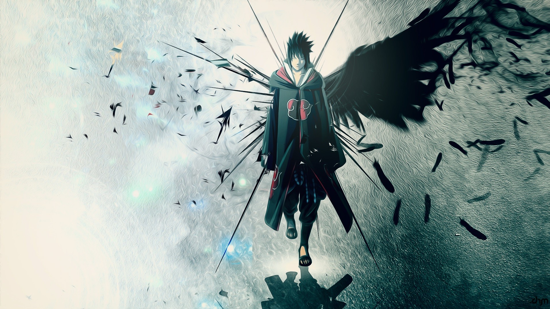 Sasuke Uchiha Digital Art Wallpapers