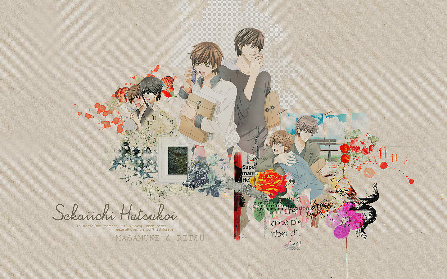 Sekaiichi Hatsukoi Group Wallpapers