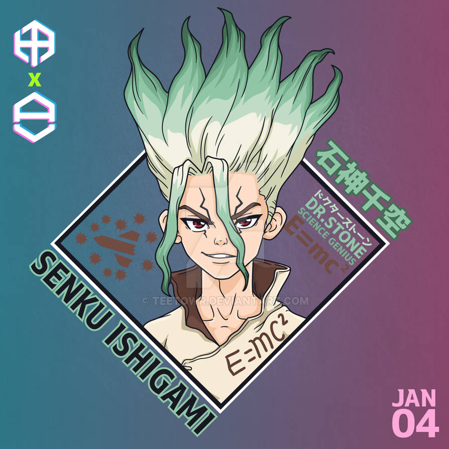 Senku Ishigami In Space Dr. Stone Wallpapers