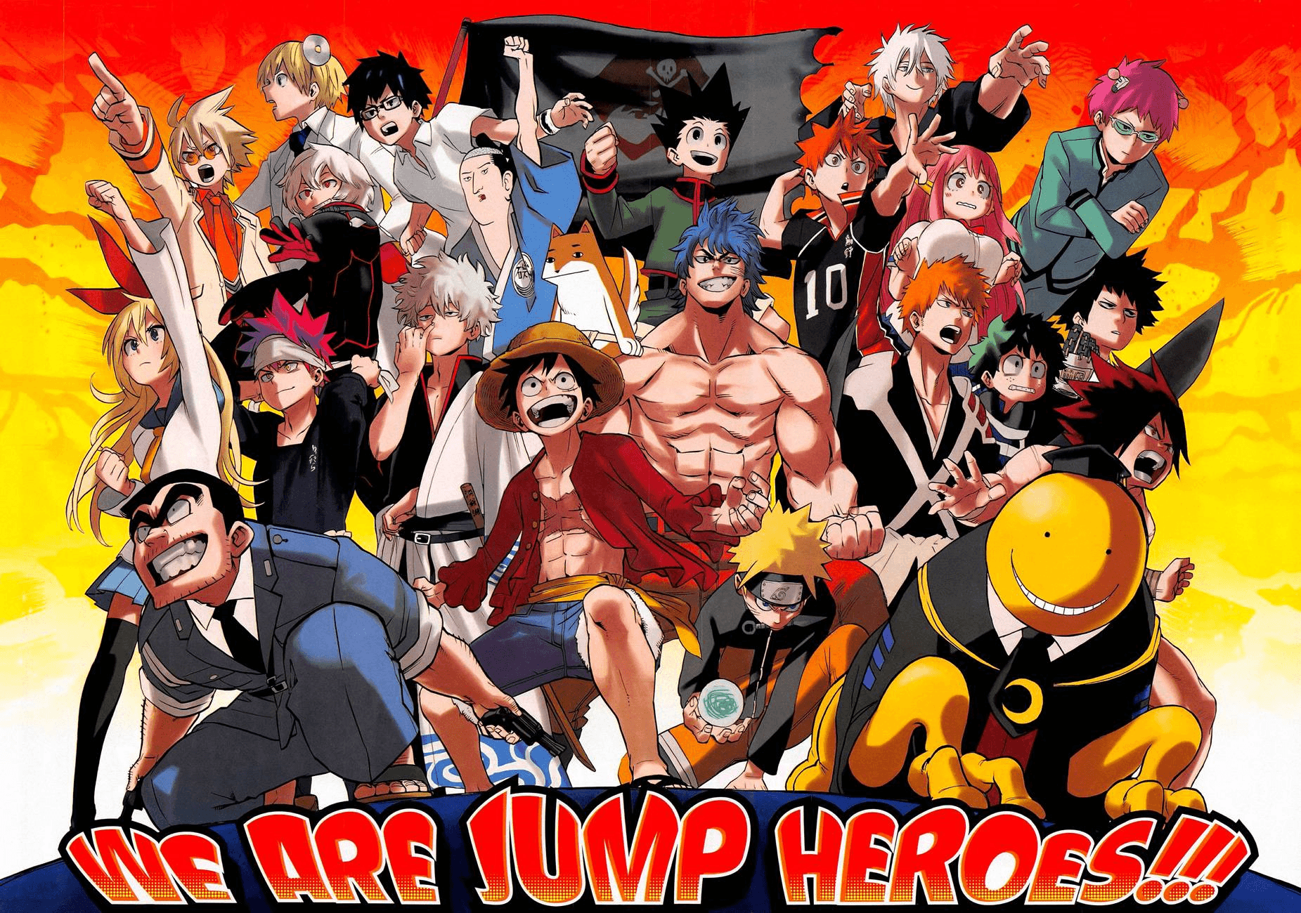 Shonen Manga 5K Wallpapers