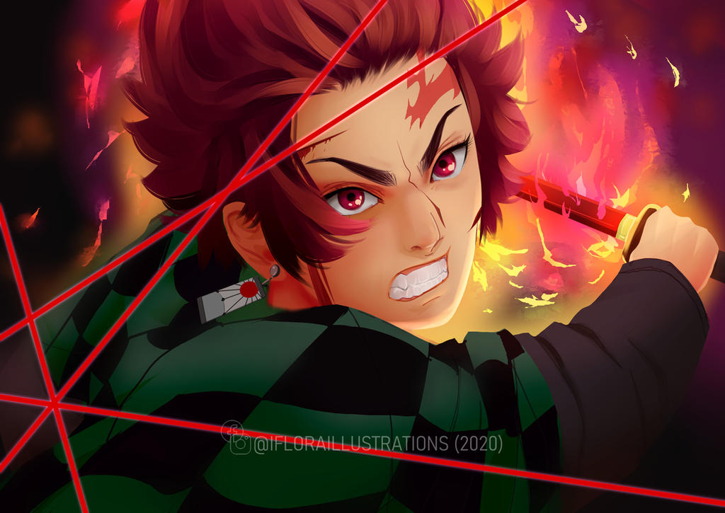 Tanjirou Kamado 2020 Art Wallpapers