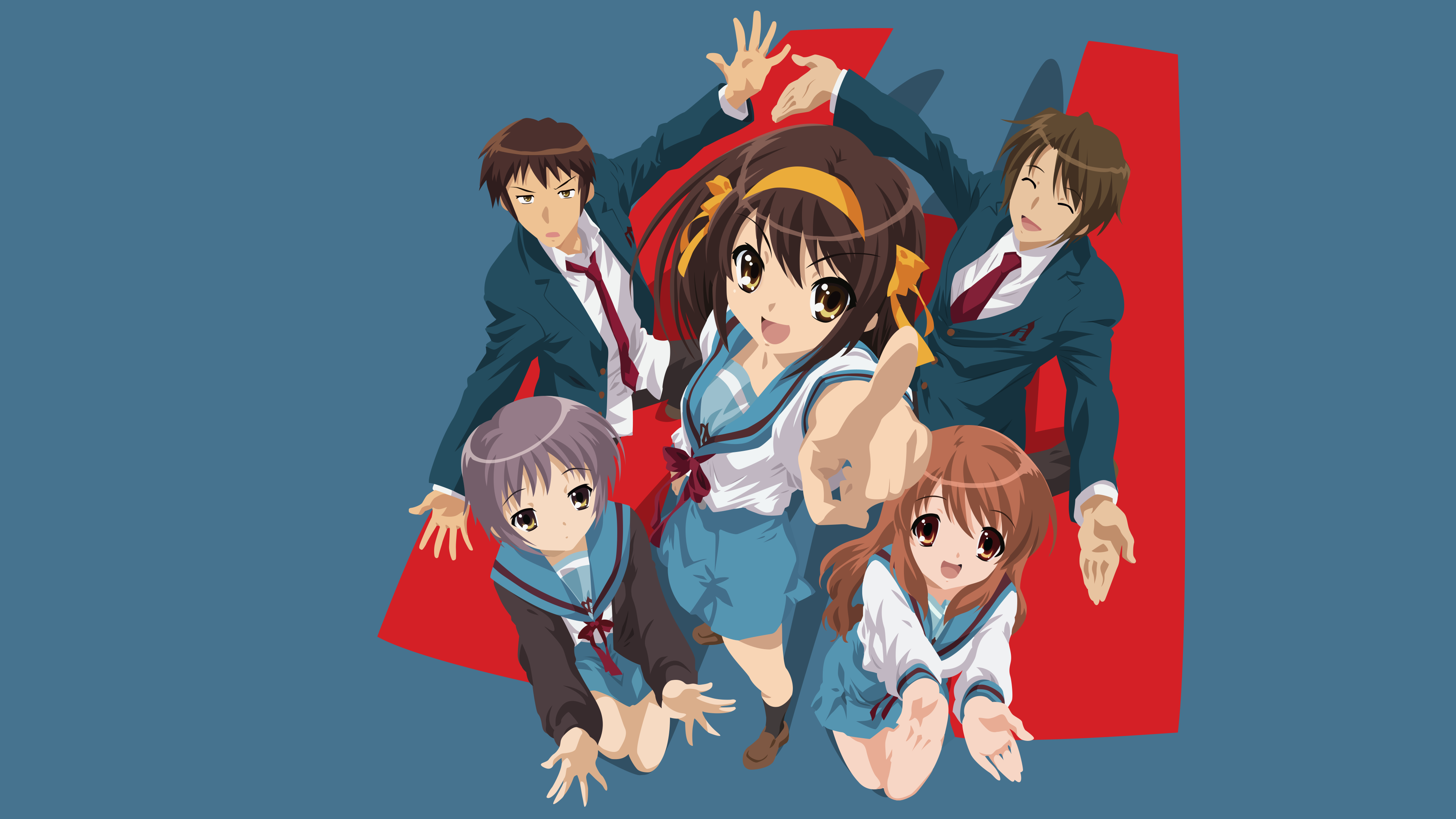 The Melancholy Of Haruhi Suzumiya Wallpapers