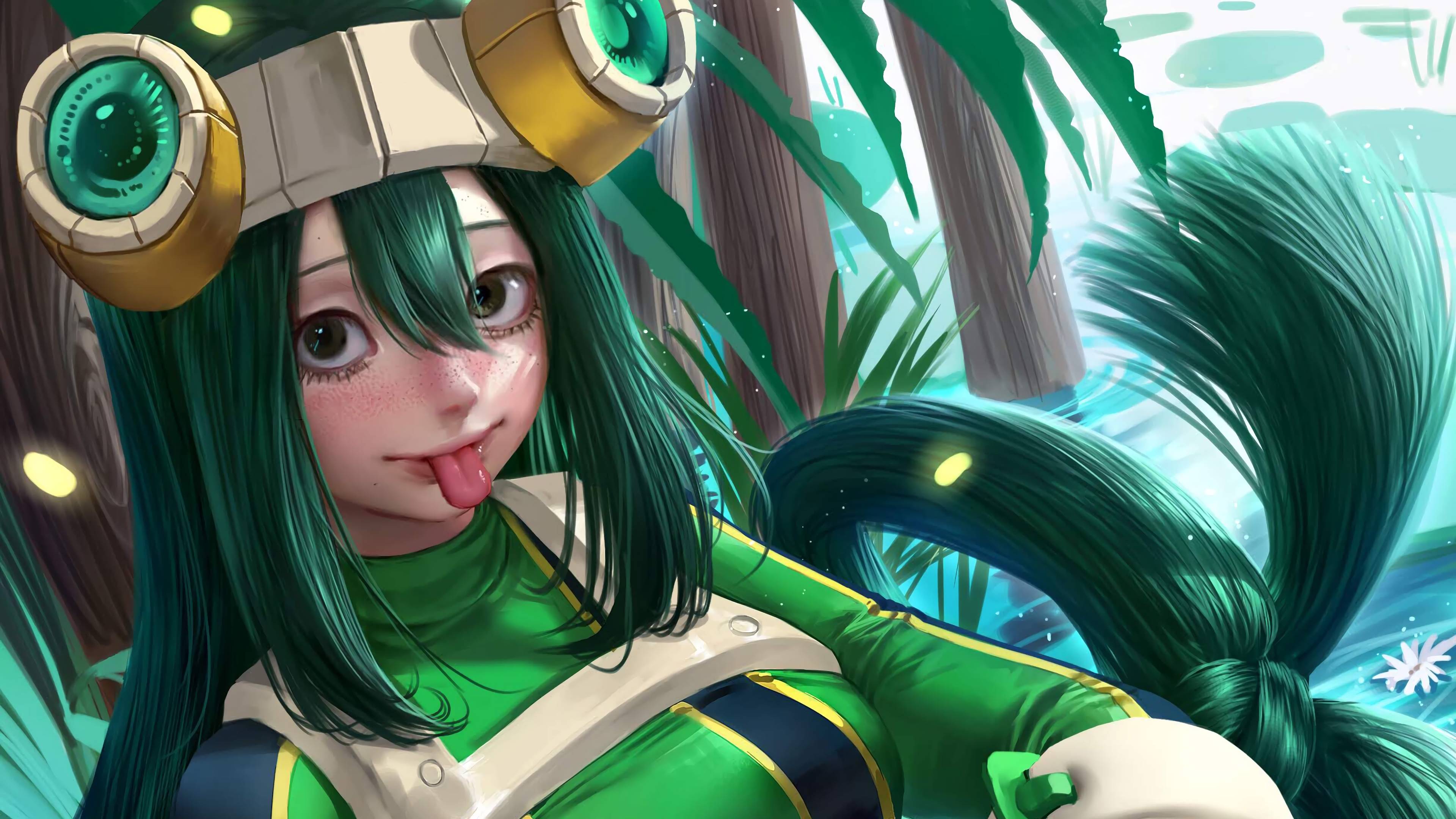 Tsuyu Asui Art Wallpapers