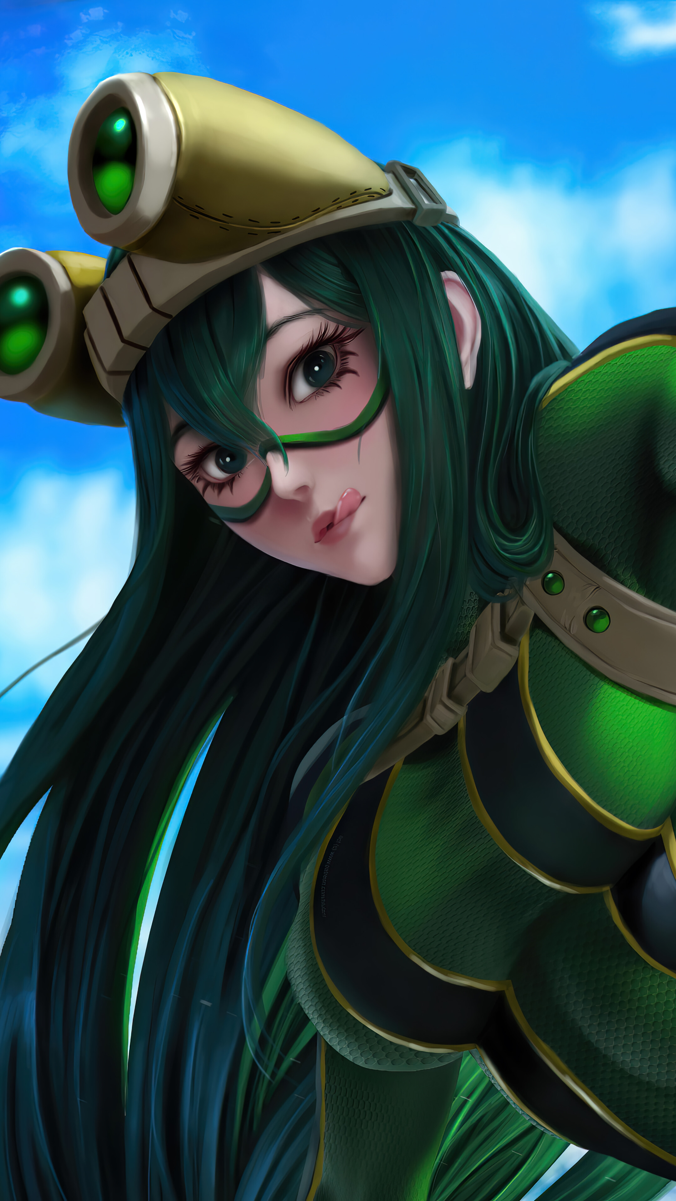 Tsuyu Asui Art Wallpapers