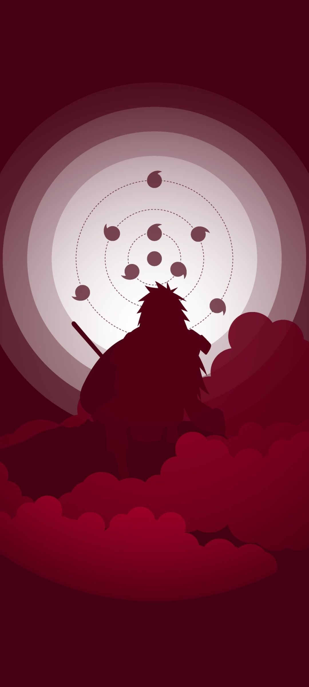 Uchiha Madara Naruto Shippuuden Minimal Art Wallpapers