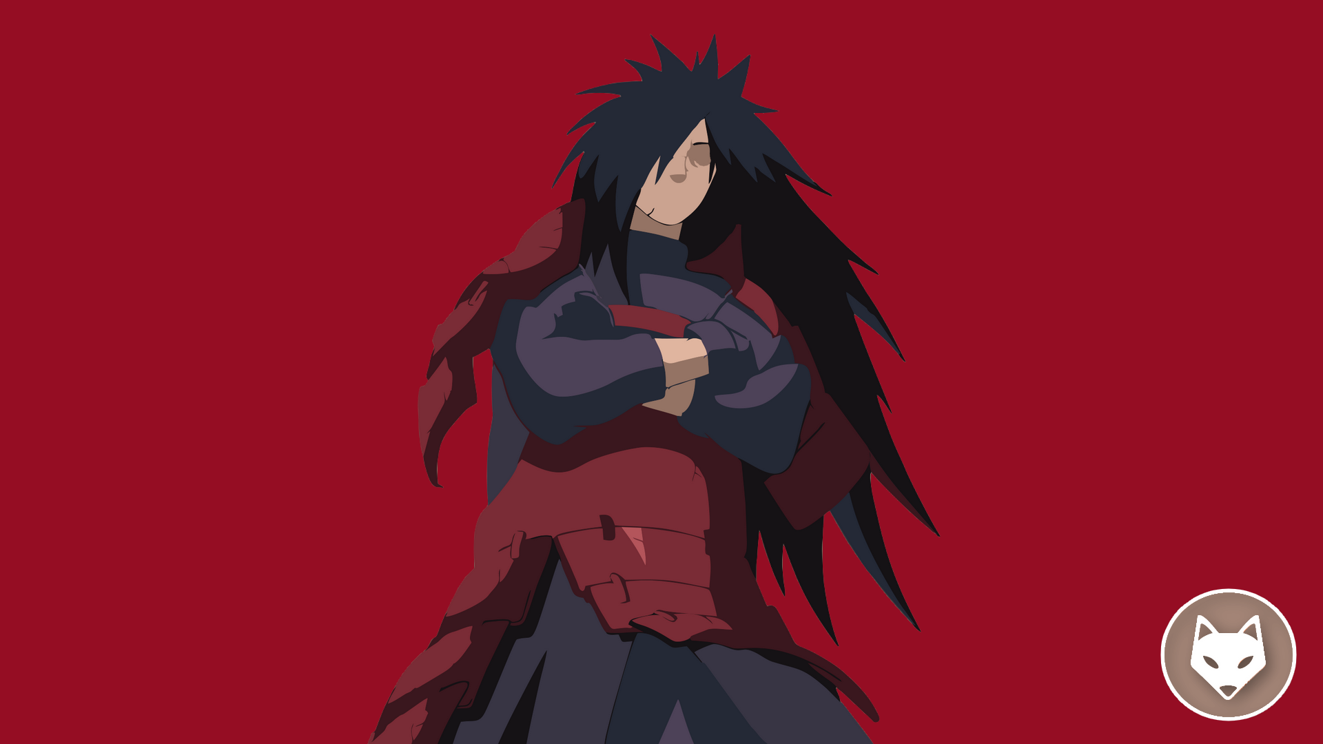 Uchiha Madara Naruto Shippuuden Minimal Art Wallpapers