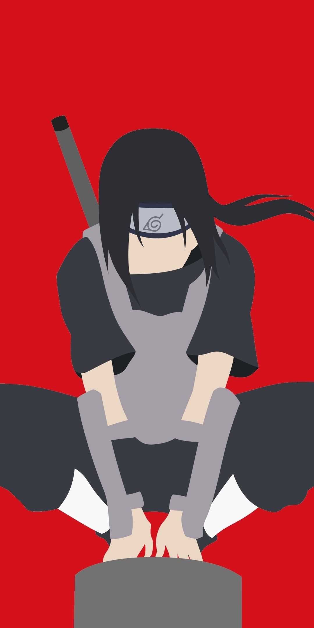 Uchiha Madara Naruto Shippuuden Minimal Art Wallpapers