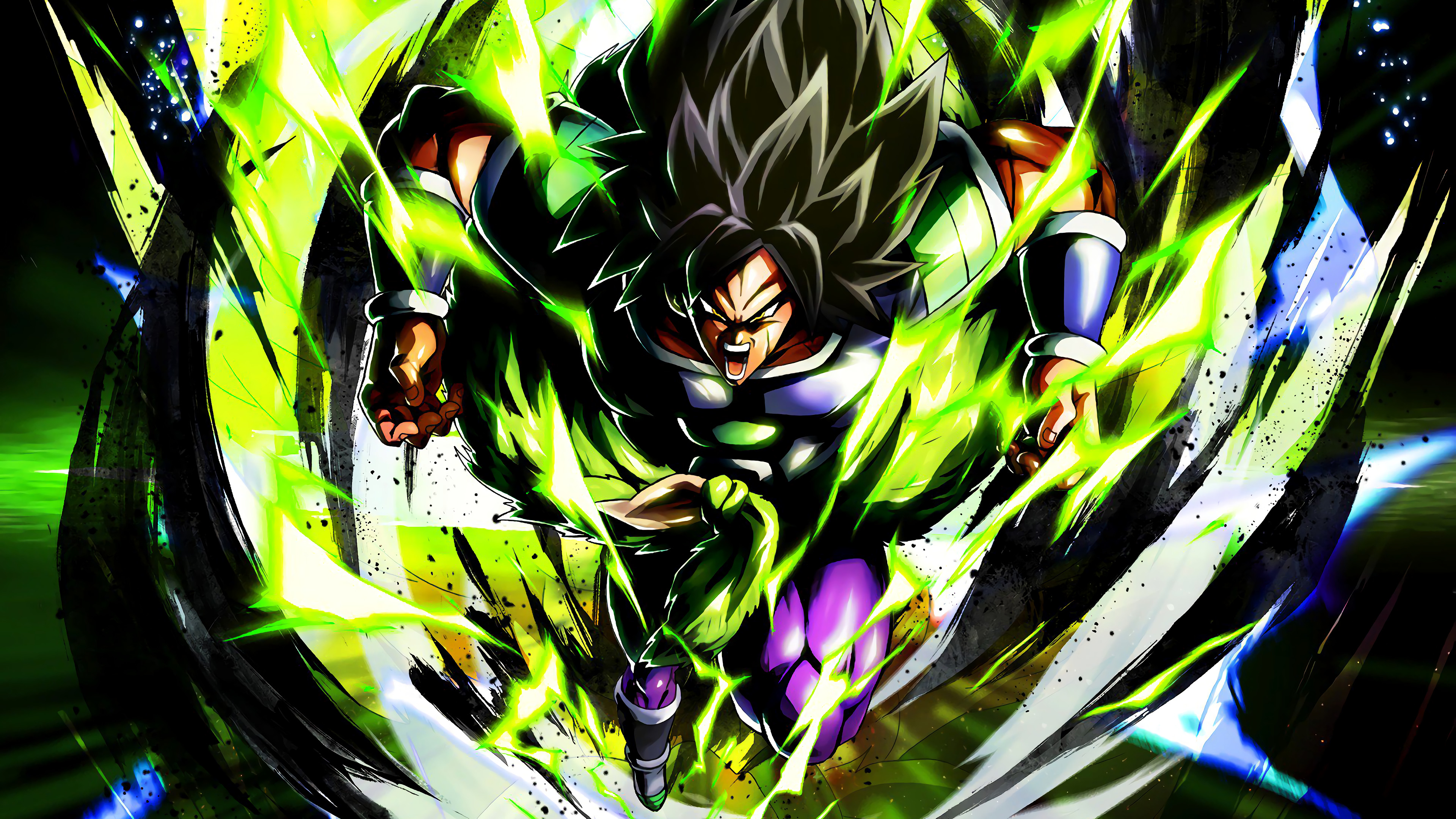 Unstoppable Broly 4K Wallpapers