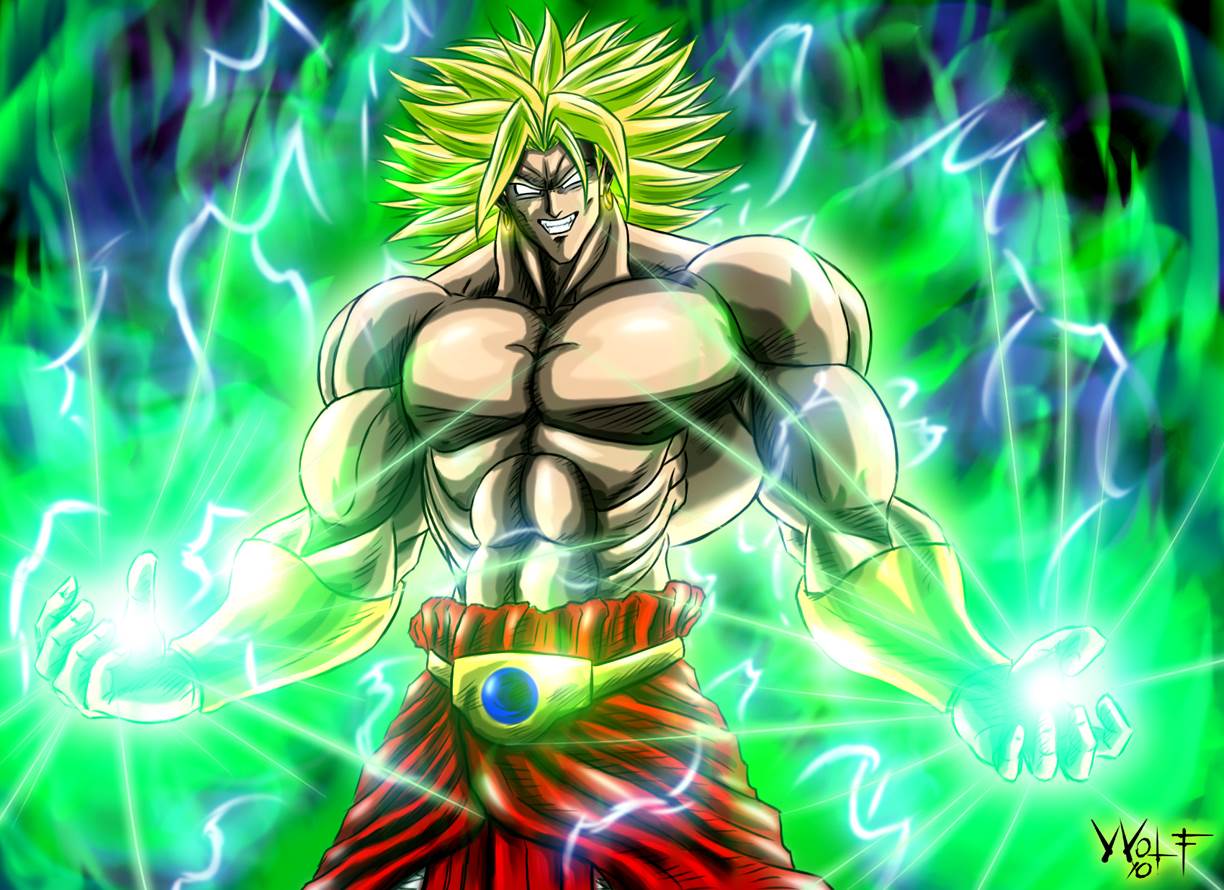 Unstoppable Broly 4K Wallpapers