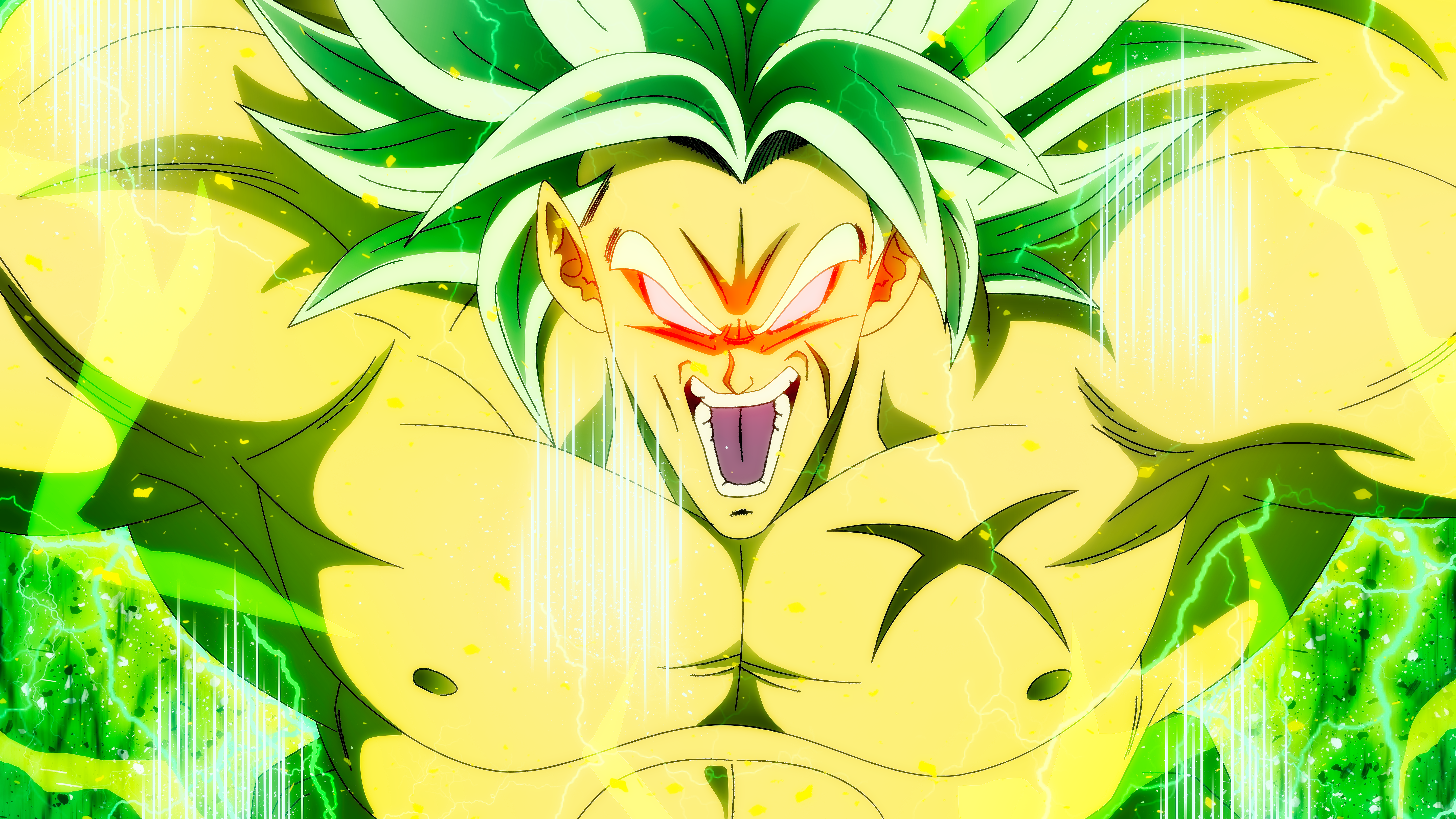 Unstoppable Broly 4K Wallpapers