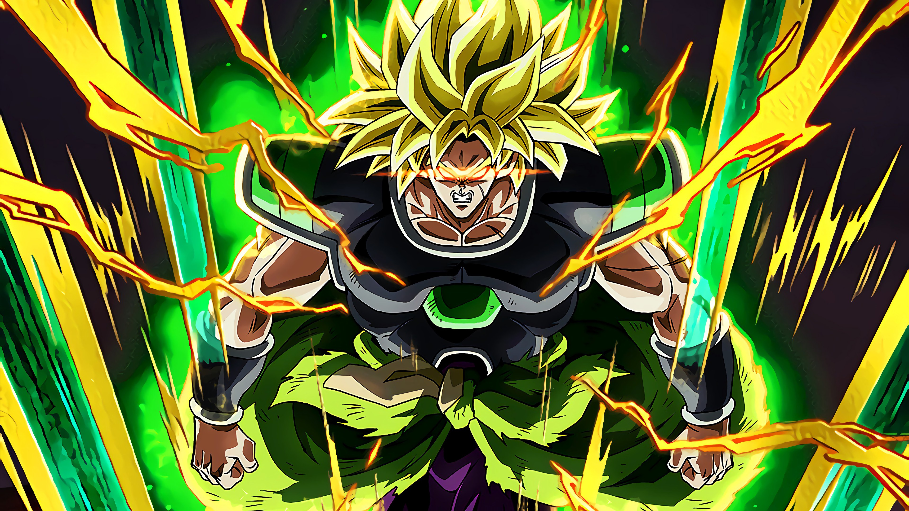 Unstoppable Broly 4K Wallpapers