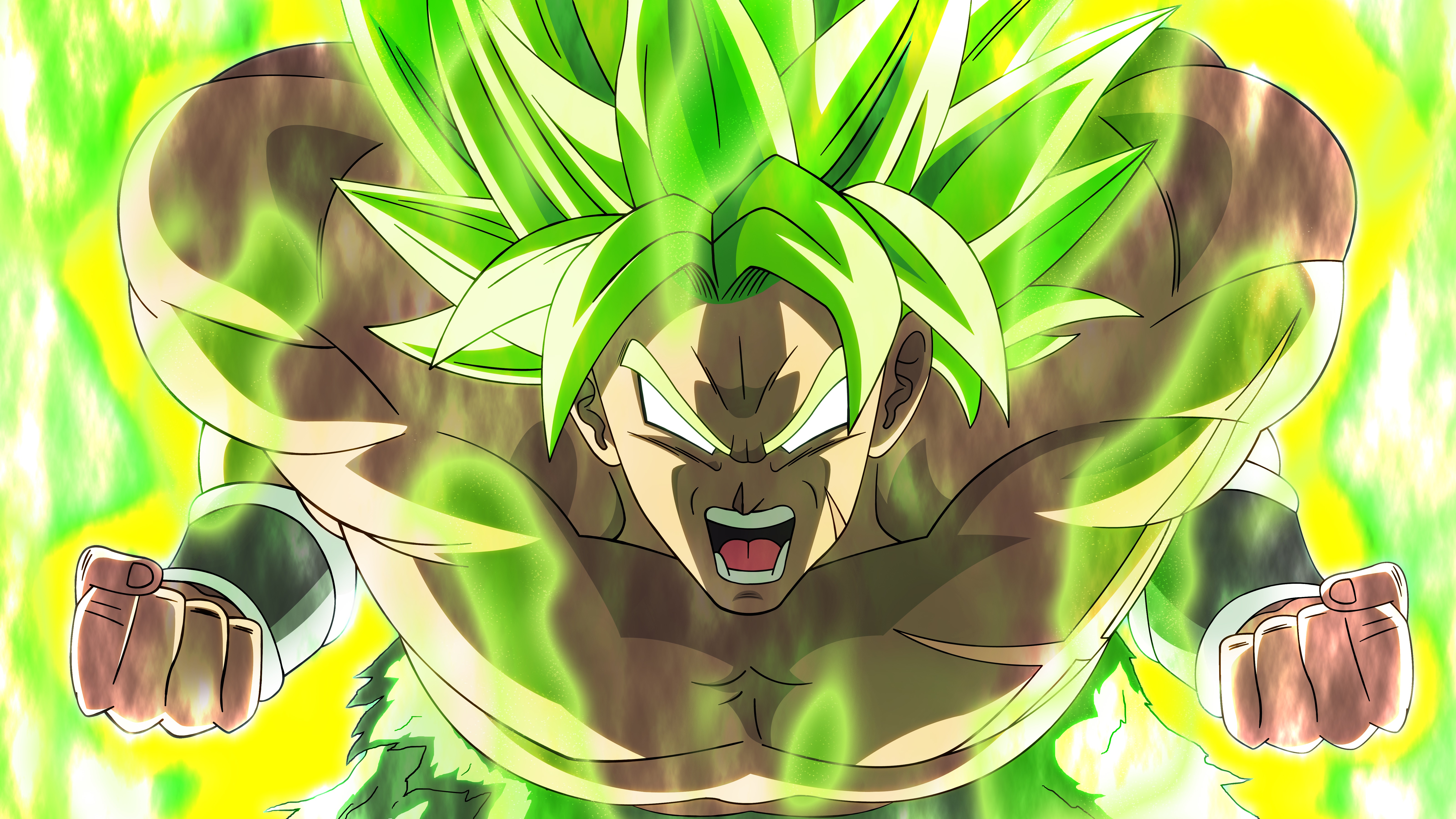 Unstoppable Broly 4K Wallpapers