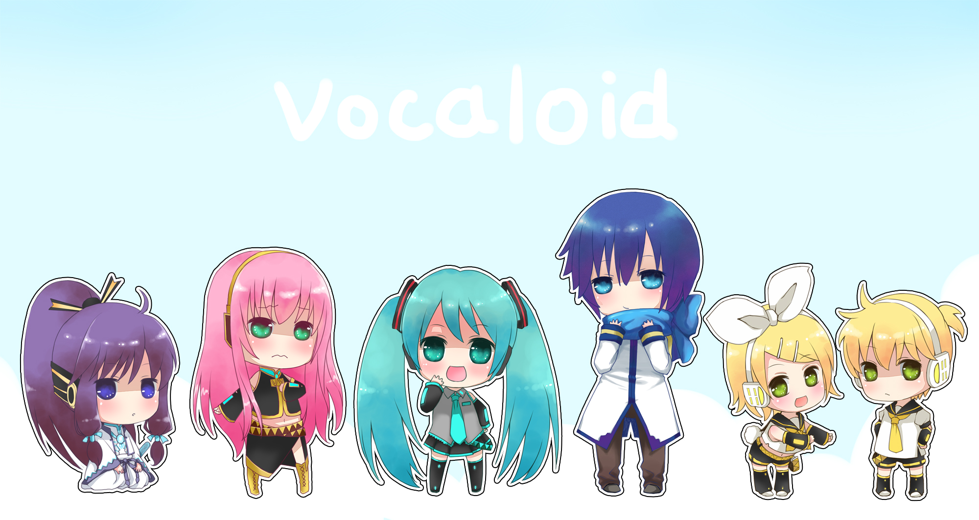 Vocaloid Girl Group Wallpapers