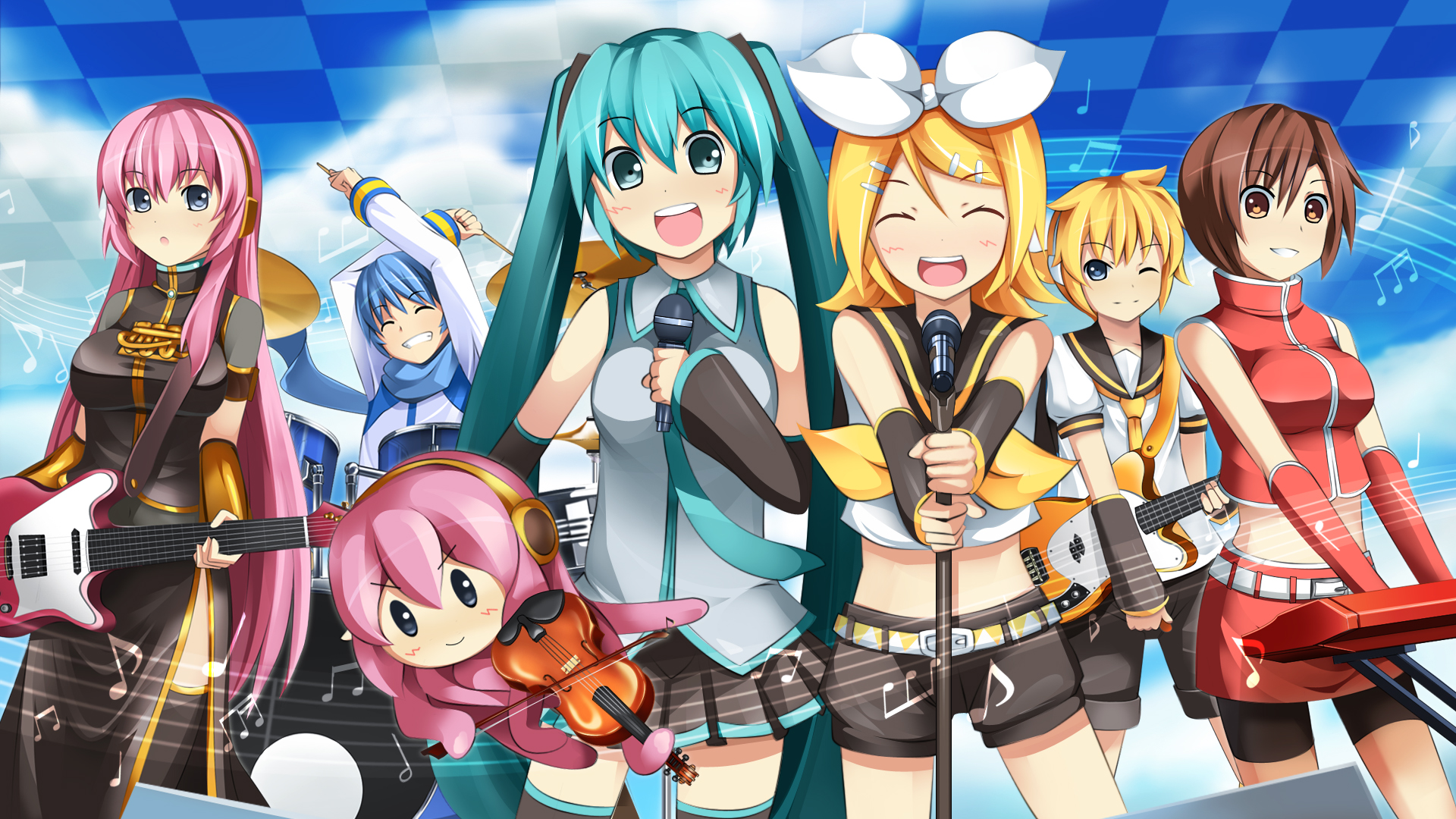 Vocaloid Girl Group Wallpapers