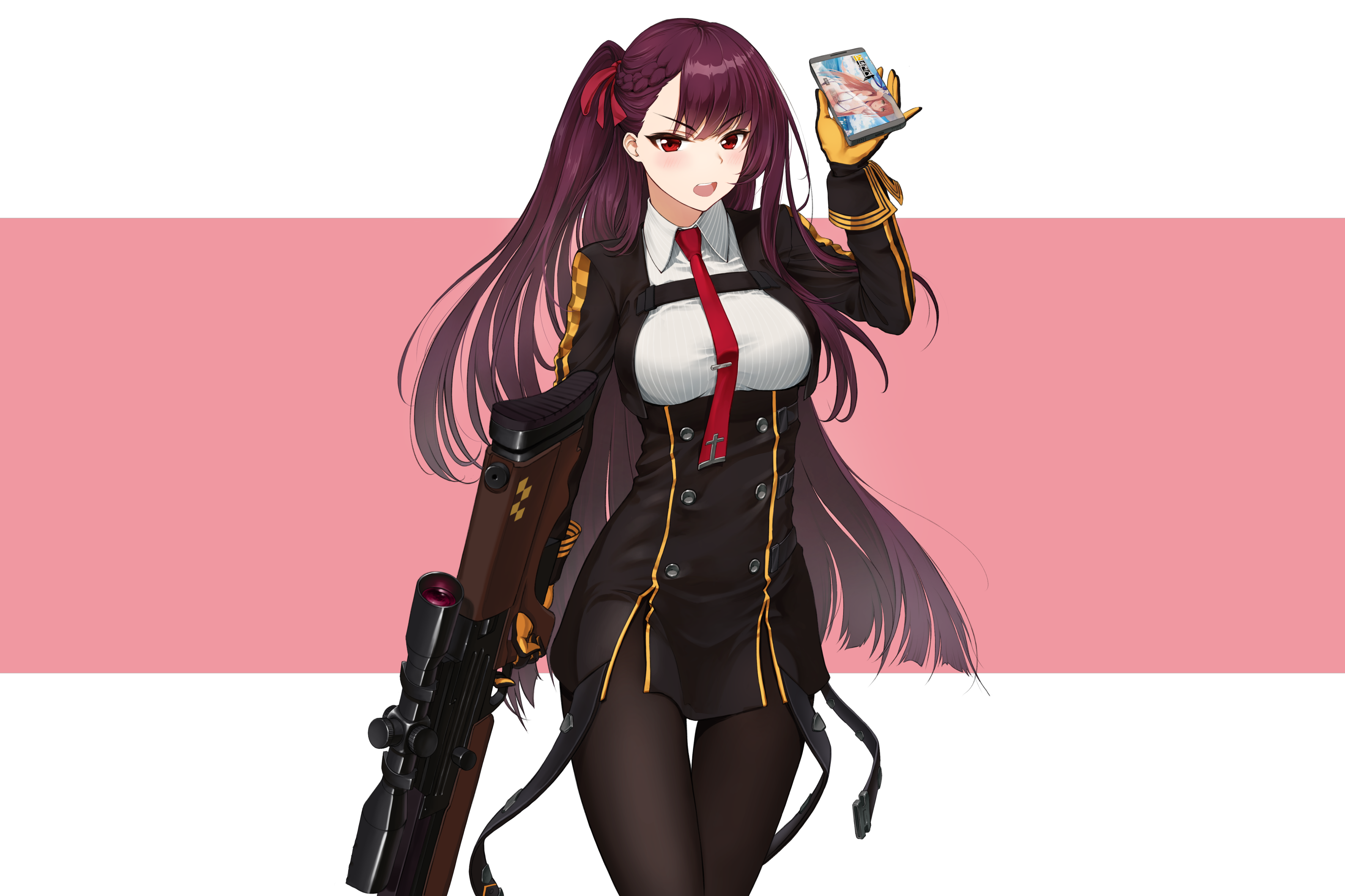 Wa2000 Girls Frontline Art Wallpapers