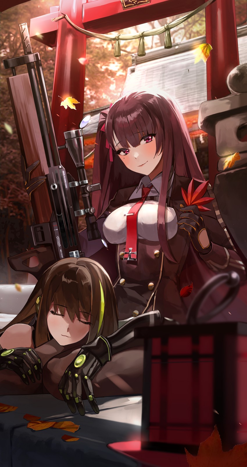 Wa2000 Girls Frontline Art Wallpapers