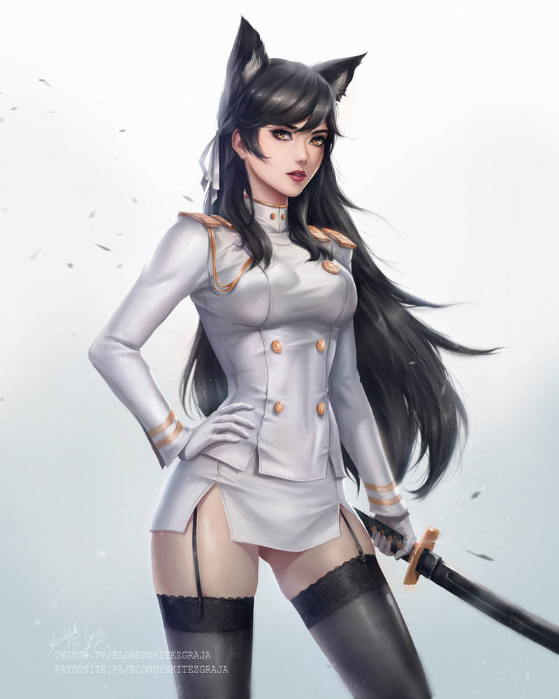 Warrior Atago Vs Takao Azur Lane Wallpapers