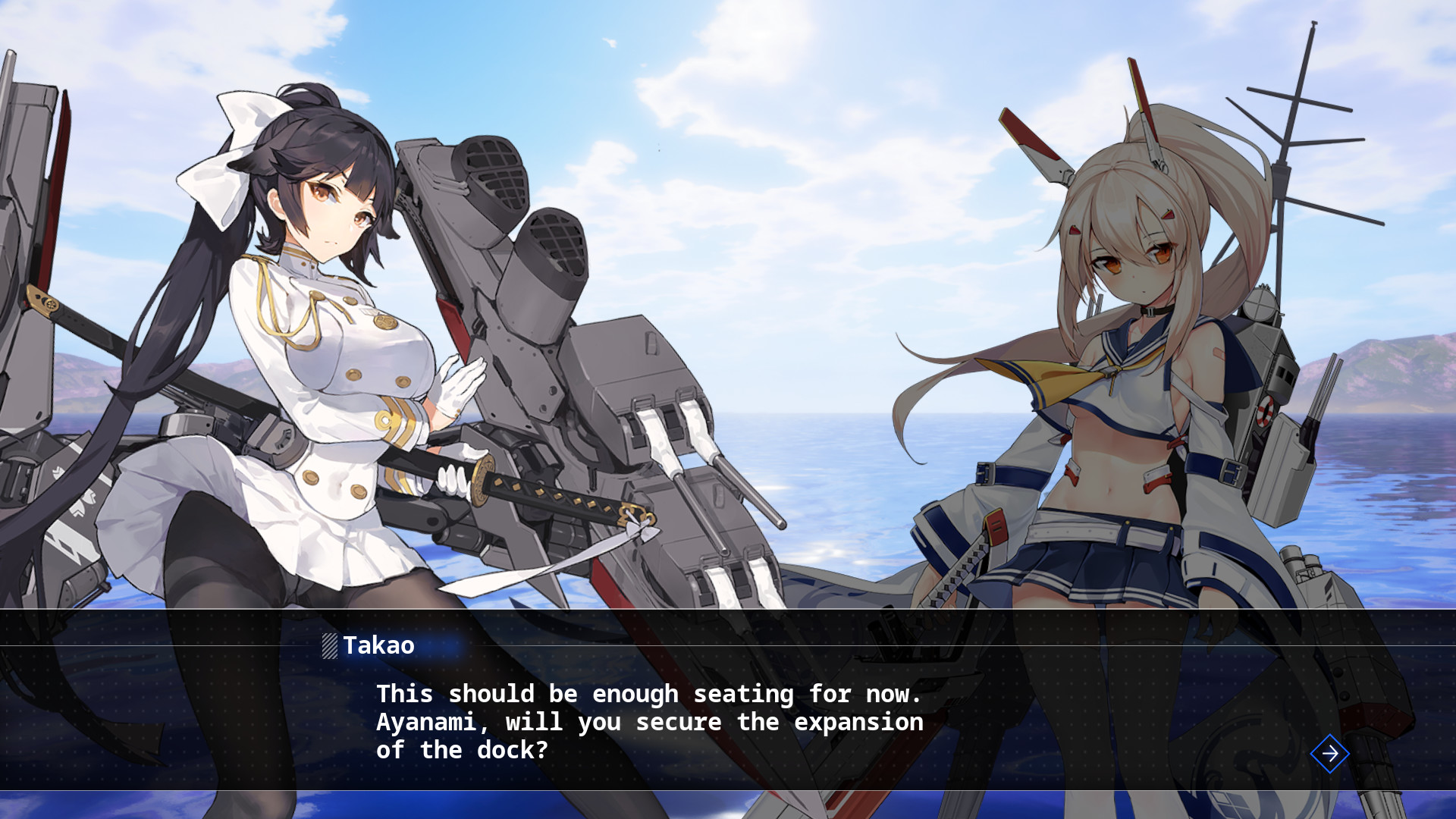 Warrior Atago Vs Takao Azur Lane Wallpapers