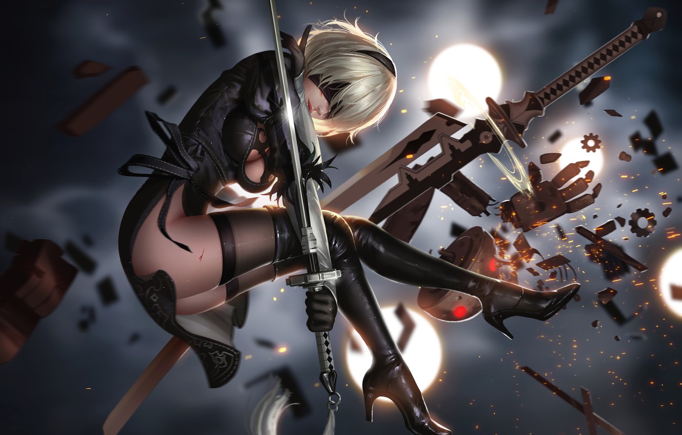 Yorha No.2 Type B Warrior Wallpapers