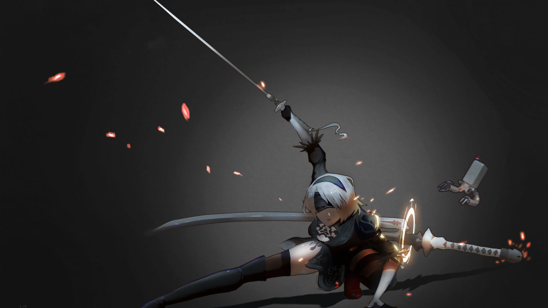 Yorha No.2 Type B Warrior Wallpapers