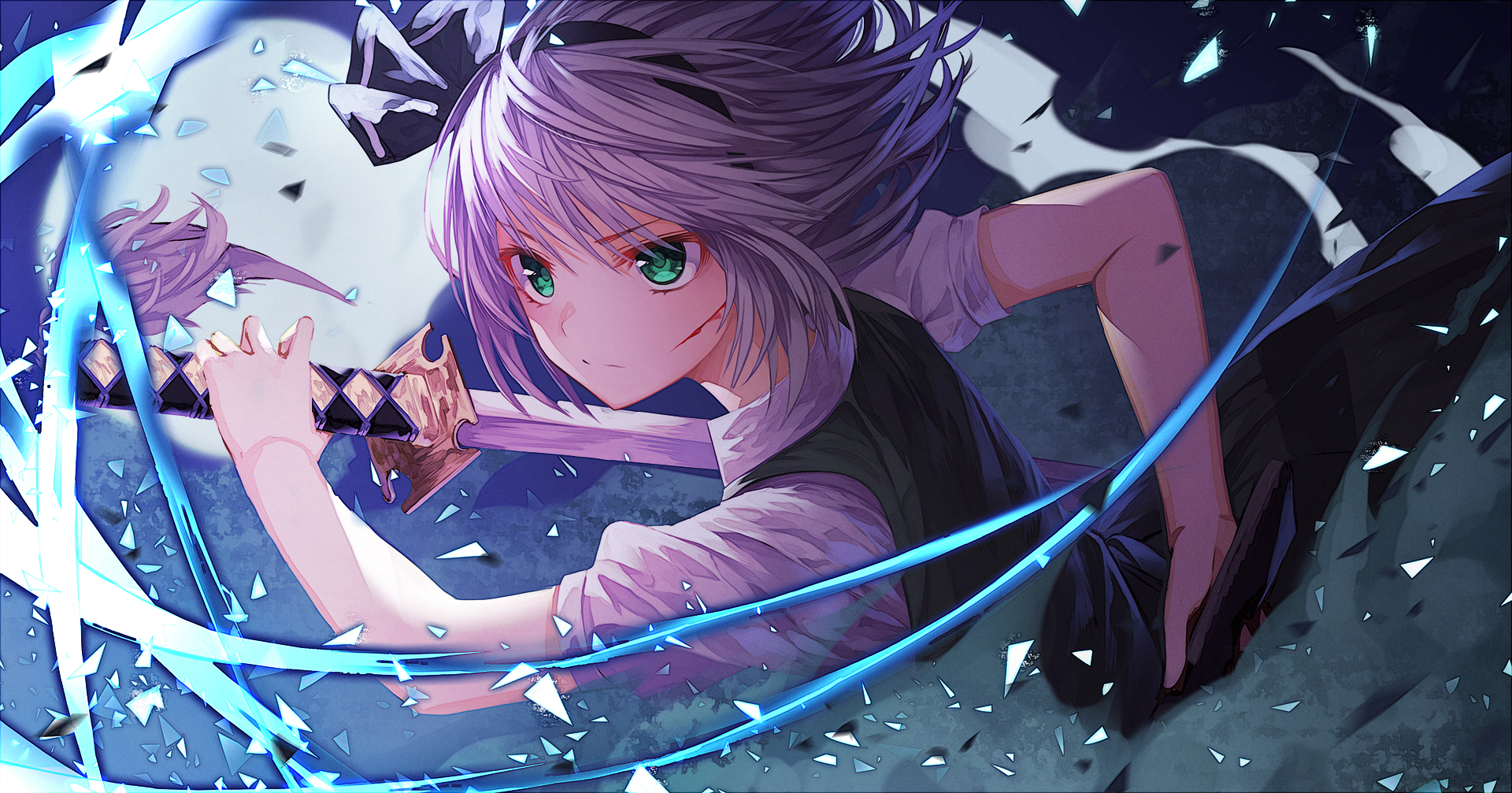 Youmu Konpaku 4K Art Wallpapers