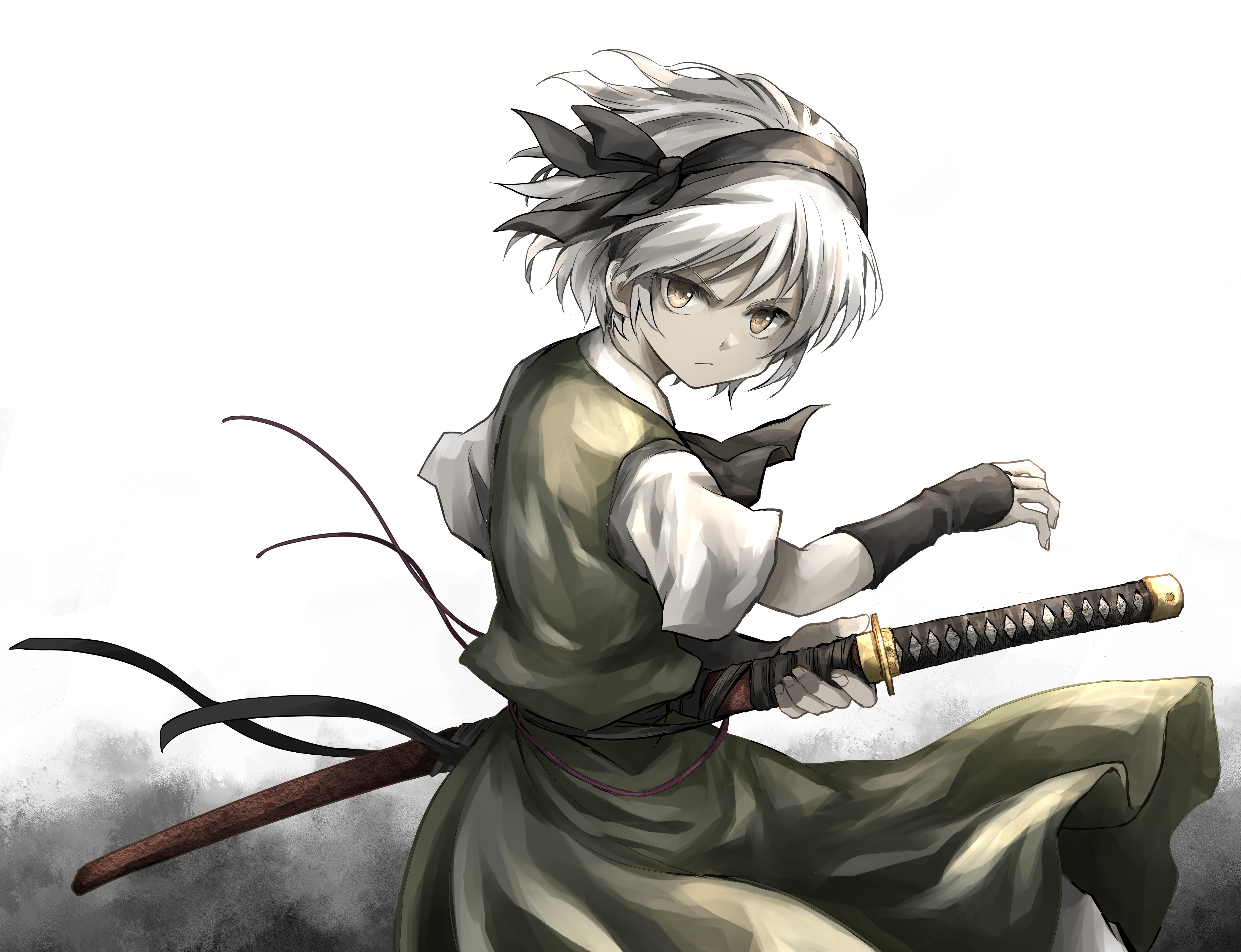 Youmu Konpaku 4K Art Wallpapers