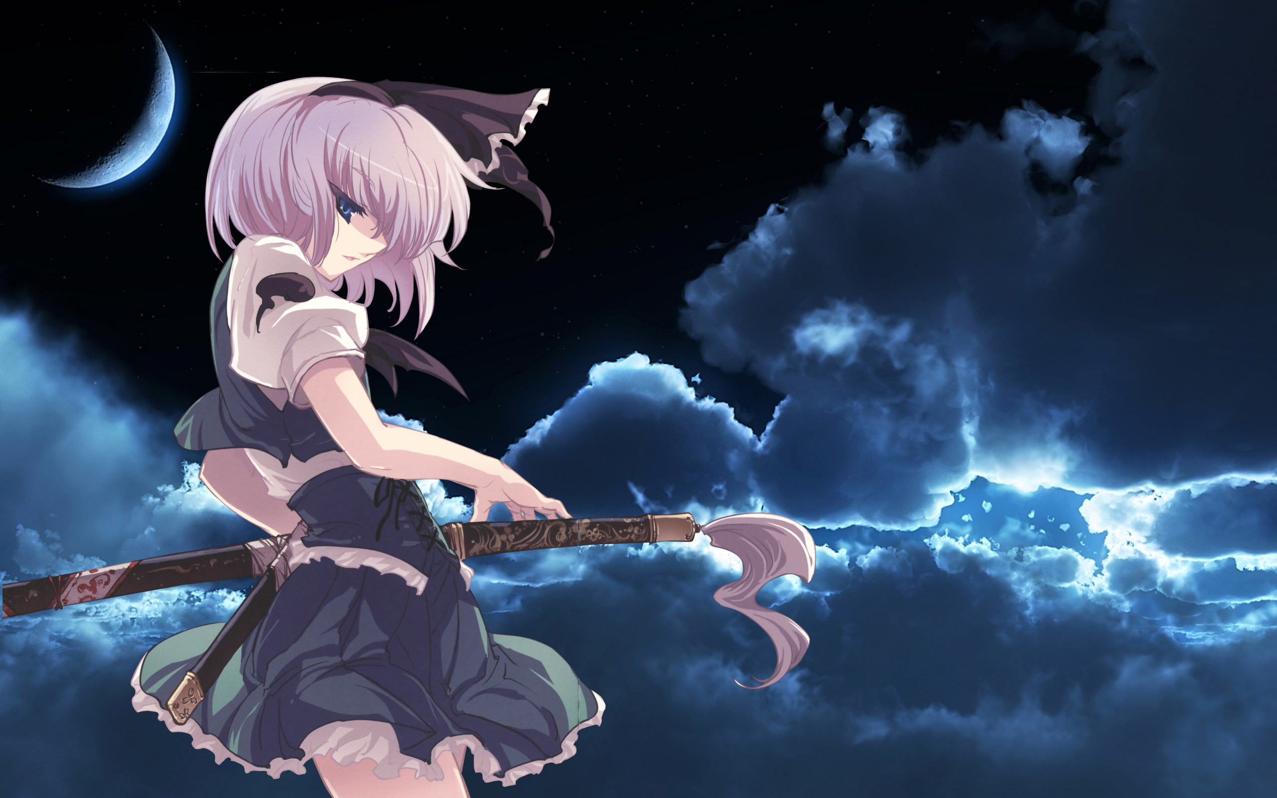 Youmu Konpaku 4K Art Wallpapers