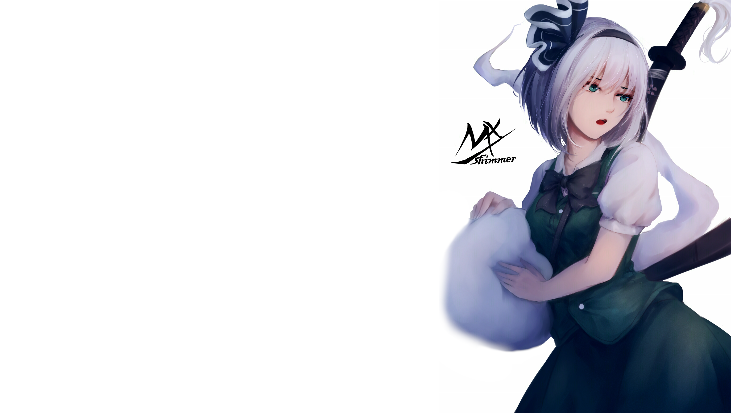 Youmu Konpaku 4K Art Wallpapers