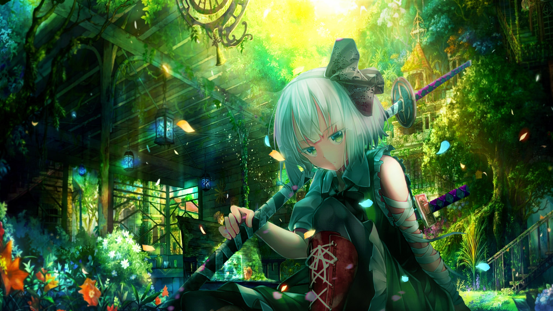 Youmu Konpaku 4K Art Wallpapers