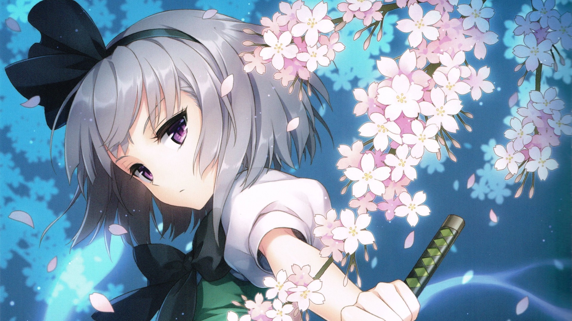 Youmu Konpaku 4K Art Wallpapers