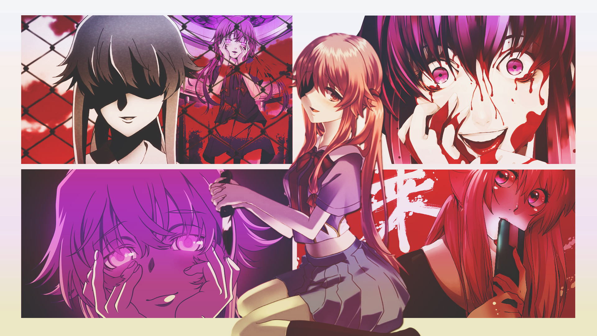 Yuno Gasai Anime Wallpapers