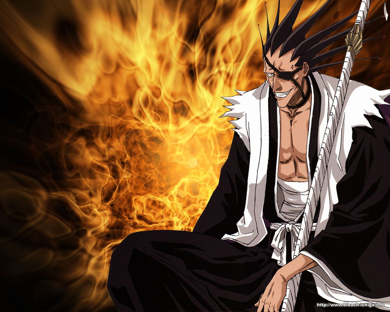 Zaraki Kenpachi Bleach Anime Wallpapers