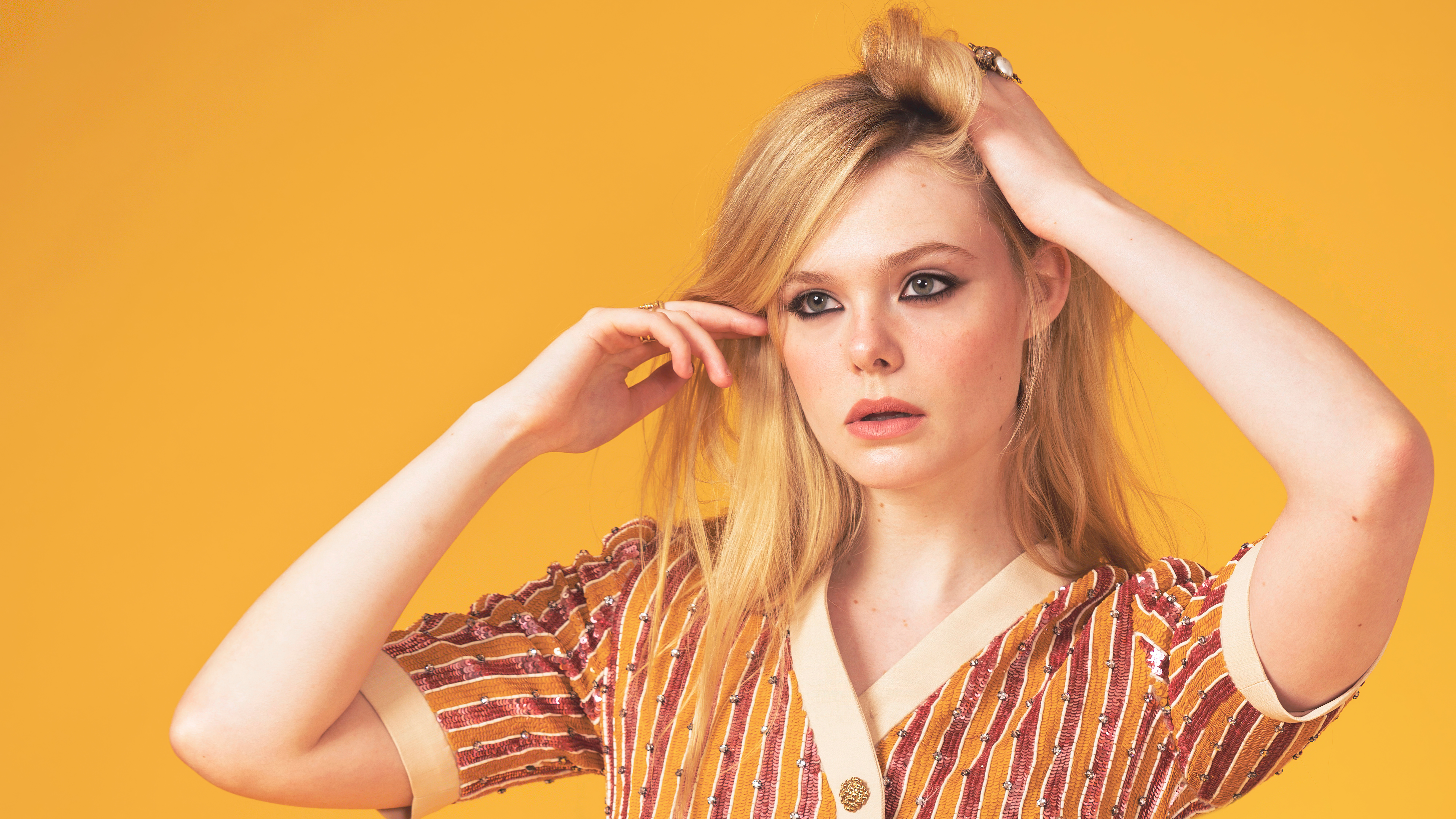 4K Elle Fanning 2020 Wallpapers