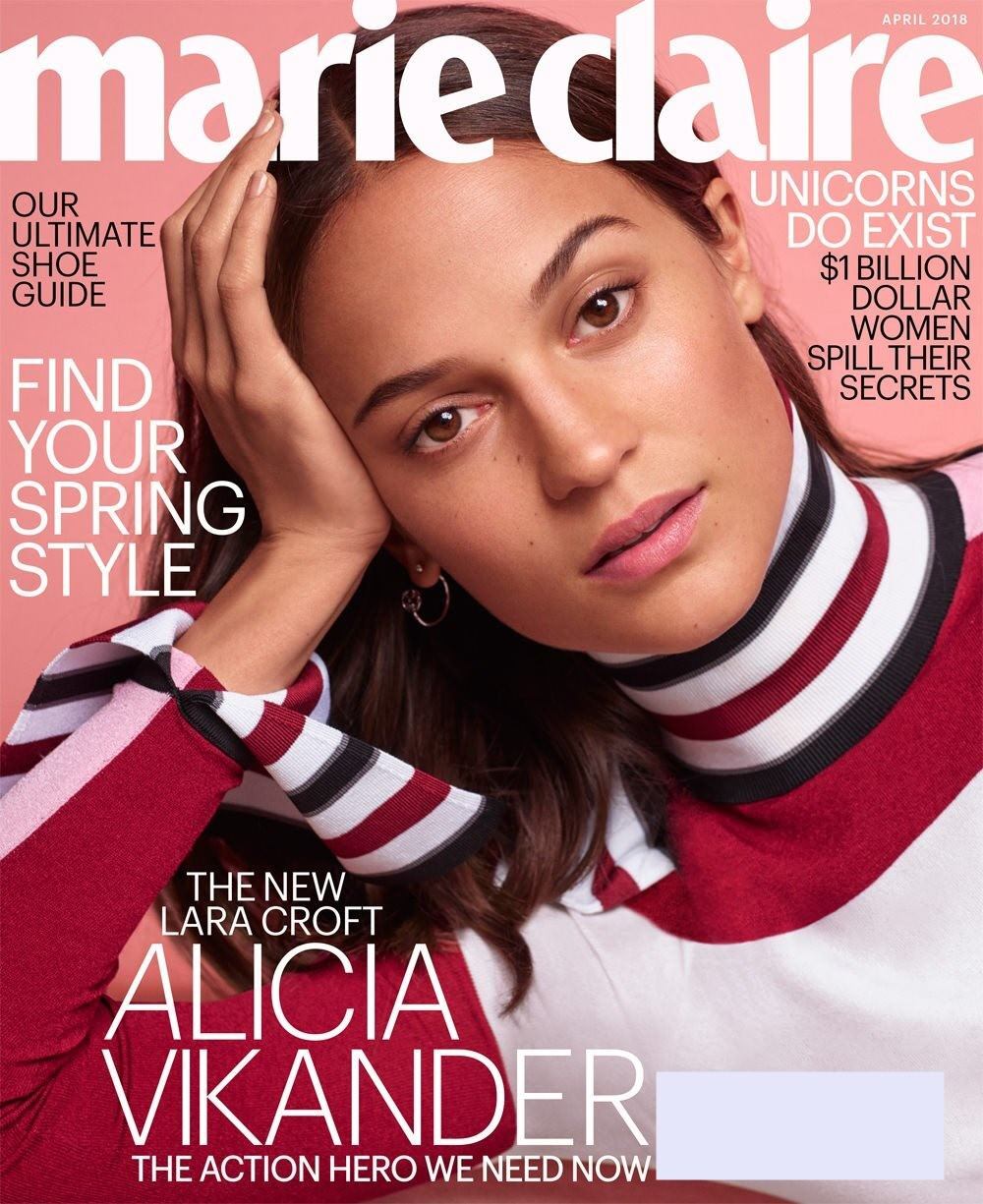 Alicia Vikander For US Marie Claire 2018 Wallpapers