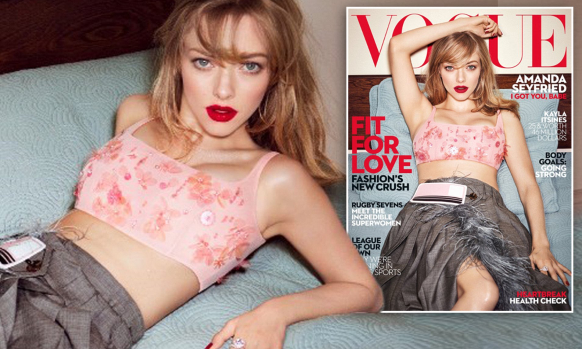 Amanda Seyfried Vogue Magazine Photoshoot Wallpapers