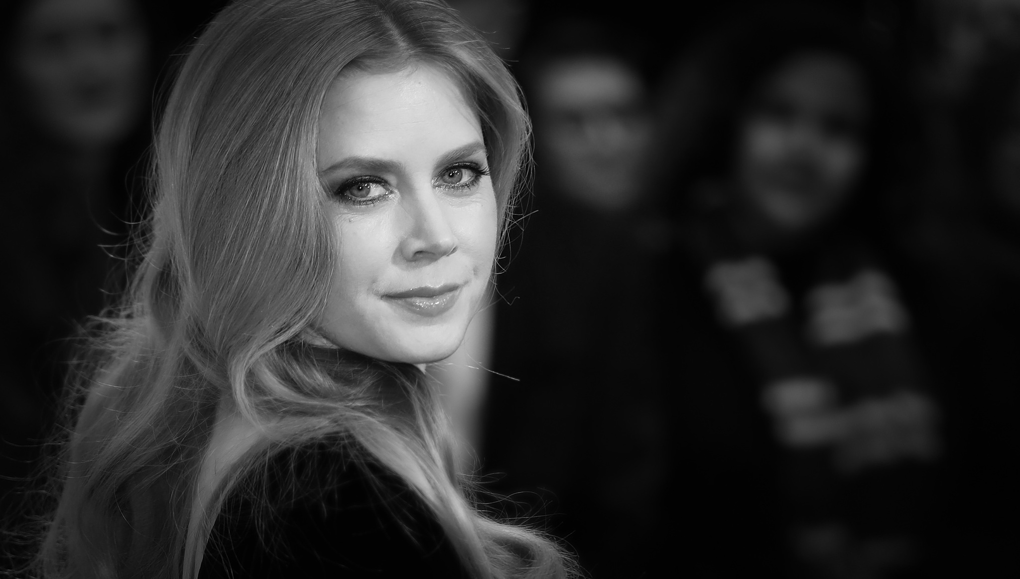 Amy Adams Monochrome Wallpapers