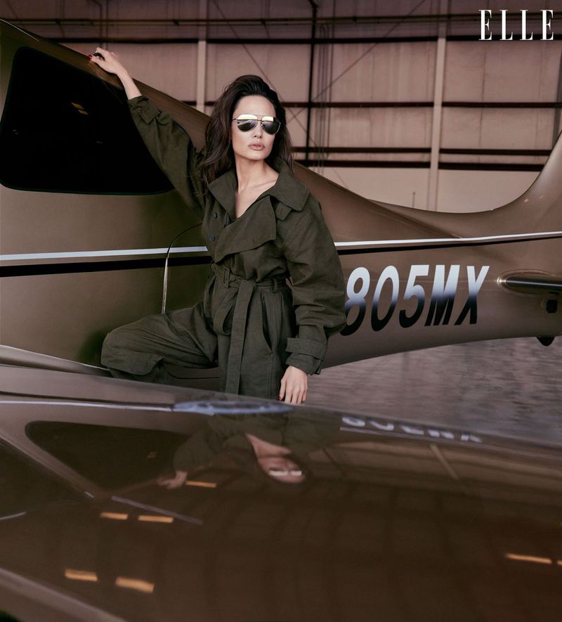 Angelina Jolie For Harpers Bazaar Wallpapers