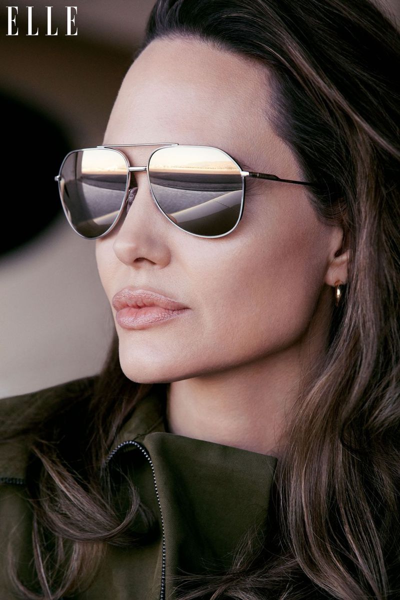 Angelina Jolie For Harpers Bazaar Wallpapers