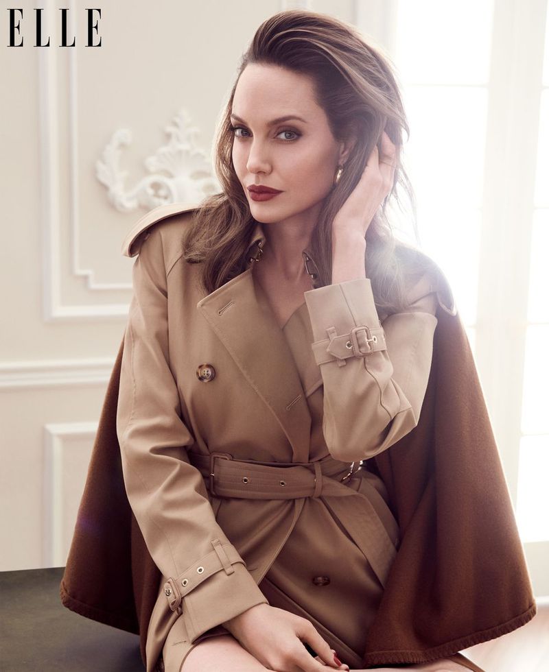 Angelina Jolie For Harpers Bazaar Wallpapers