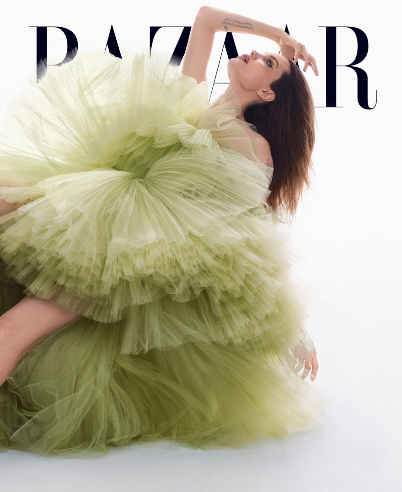 Angelina Jolie For Harpers Bazaar Wallpapers